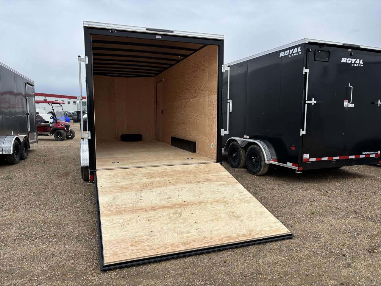 2027 Royal LCH 7'6" x 18' + V-Nose Cargo Trailer