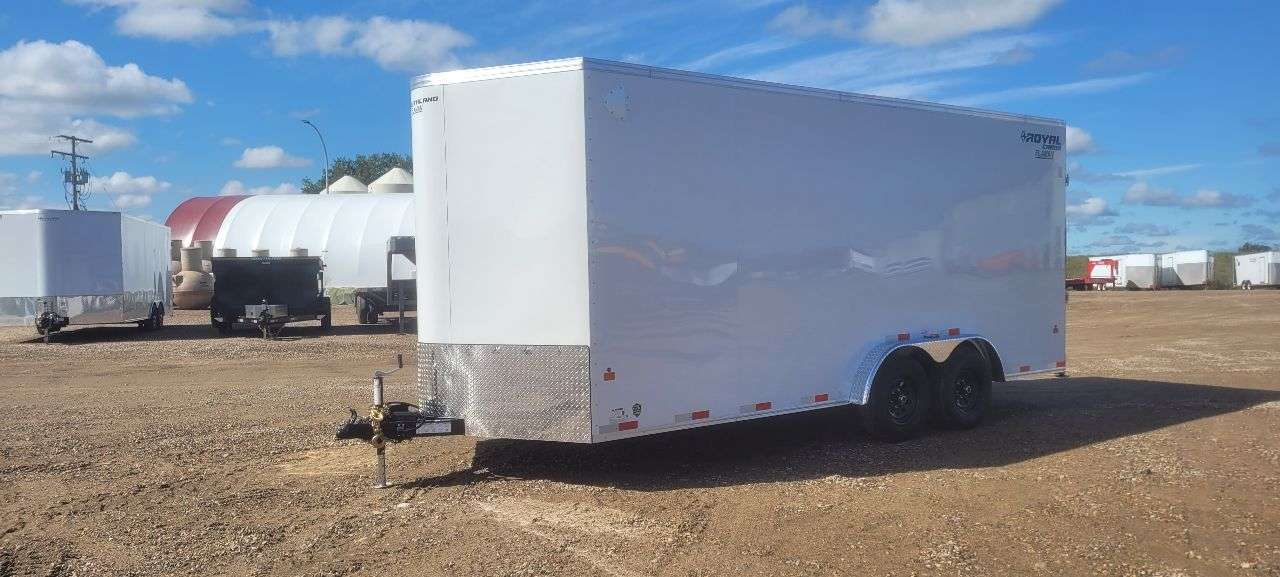 2027 Royal LCH 7'6" x 18' + V-Nose Cargo Trailer