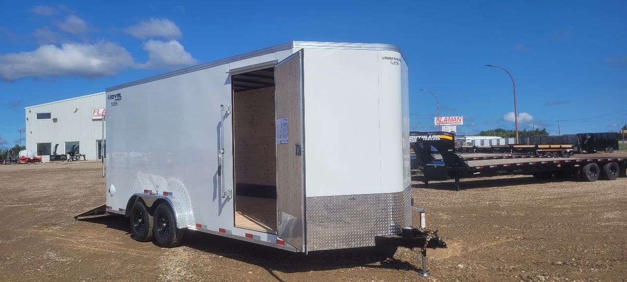 2027 Royal LCH 7'6" x 18' + V-Nose Cargo Trailer