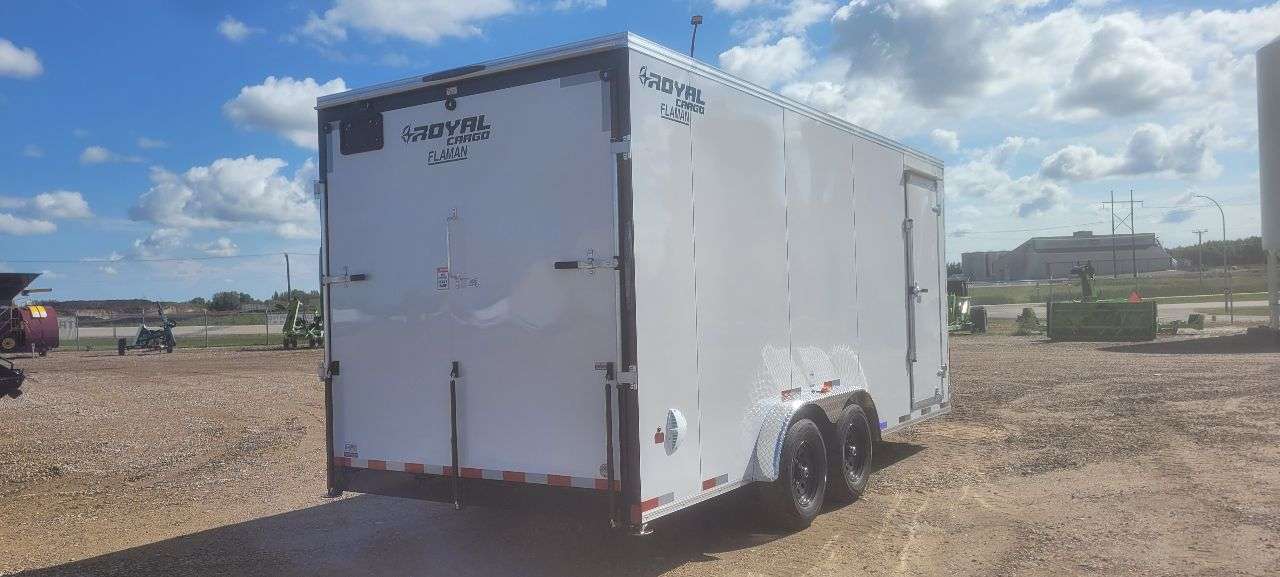2027 Royal LCH 7'6" x 18' + V-Nose Cargo Trailer