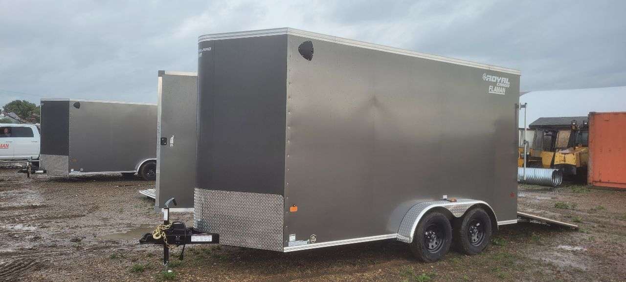 2027 Royal LCH 7' x 14' + V-Nose Cargo Trailer