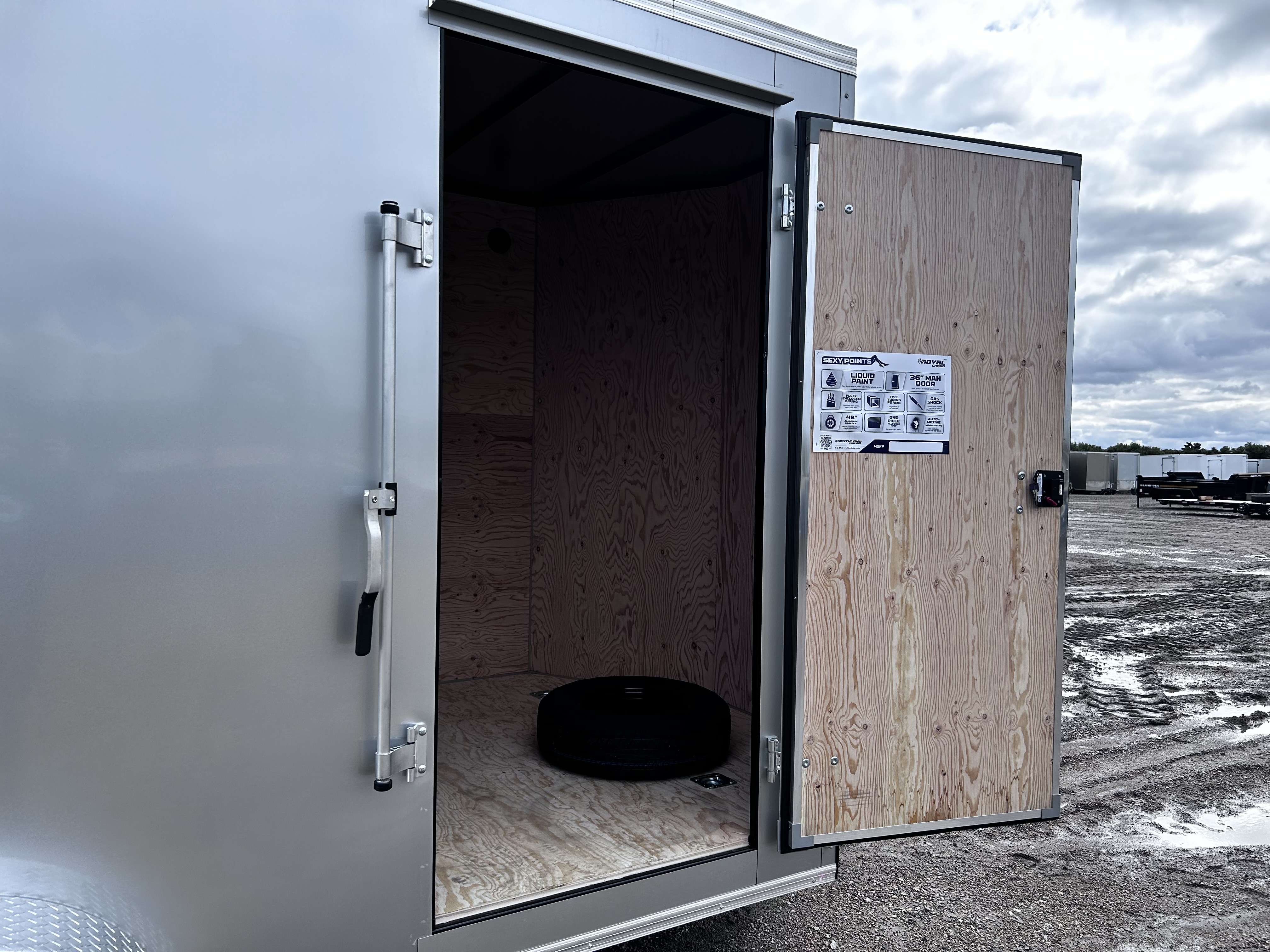 2027 Royal LCH 7' x 14' + V-Nose Cargo Trailer