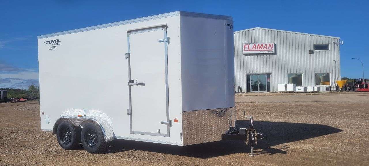 2027 Royal LCH 7' x 14' + V-Nose Cargo Trailer