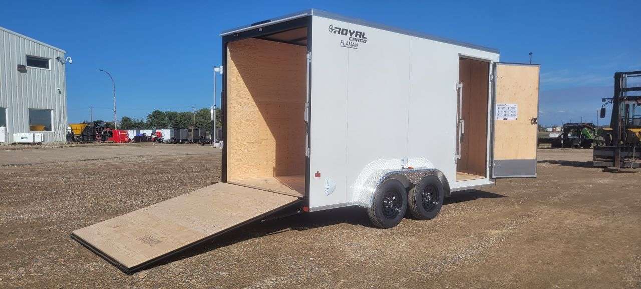 2027 Royal LCH 7' x 14' + V-Nose Cargo Trailer