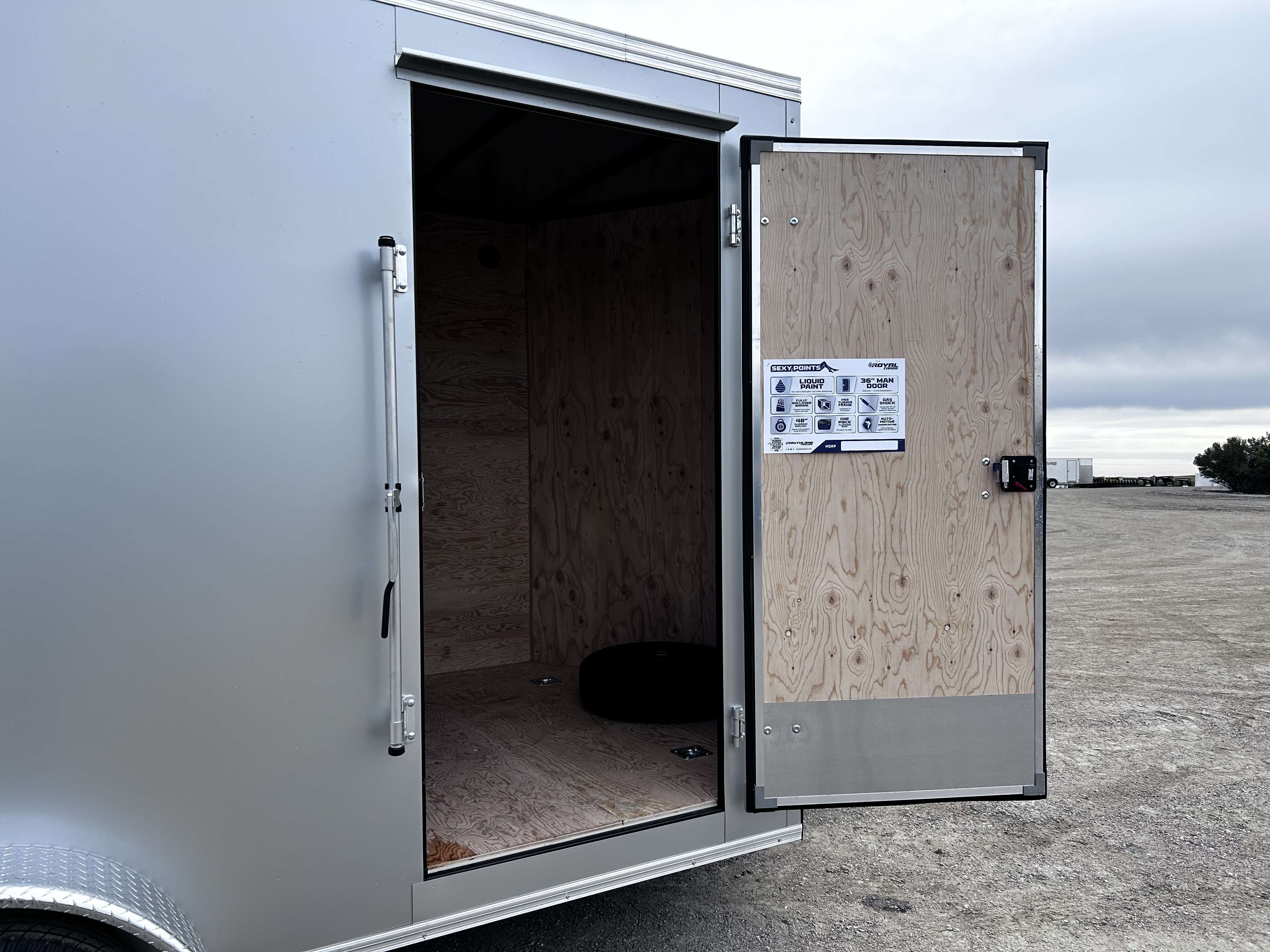 2027 Royal LCH 7' x 14' + V-Nose Cargo Trailer