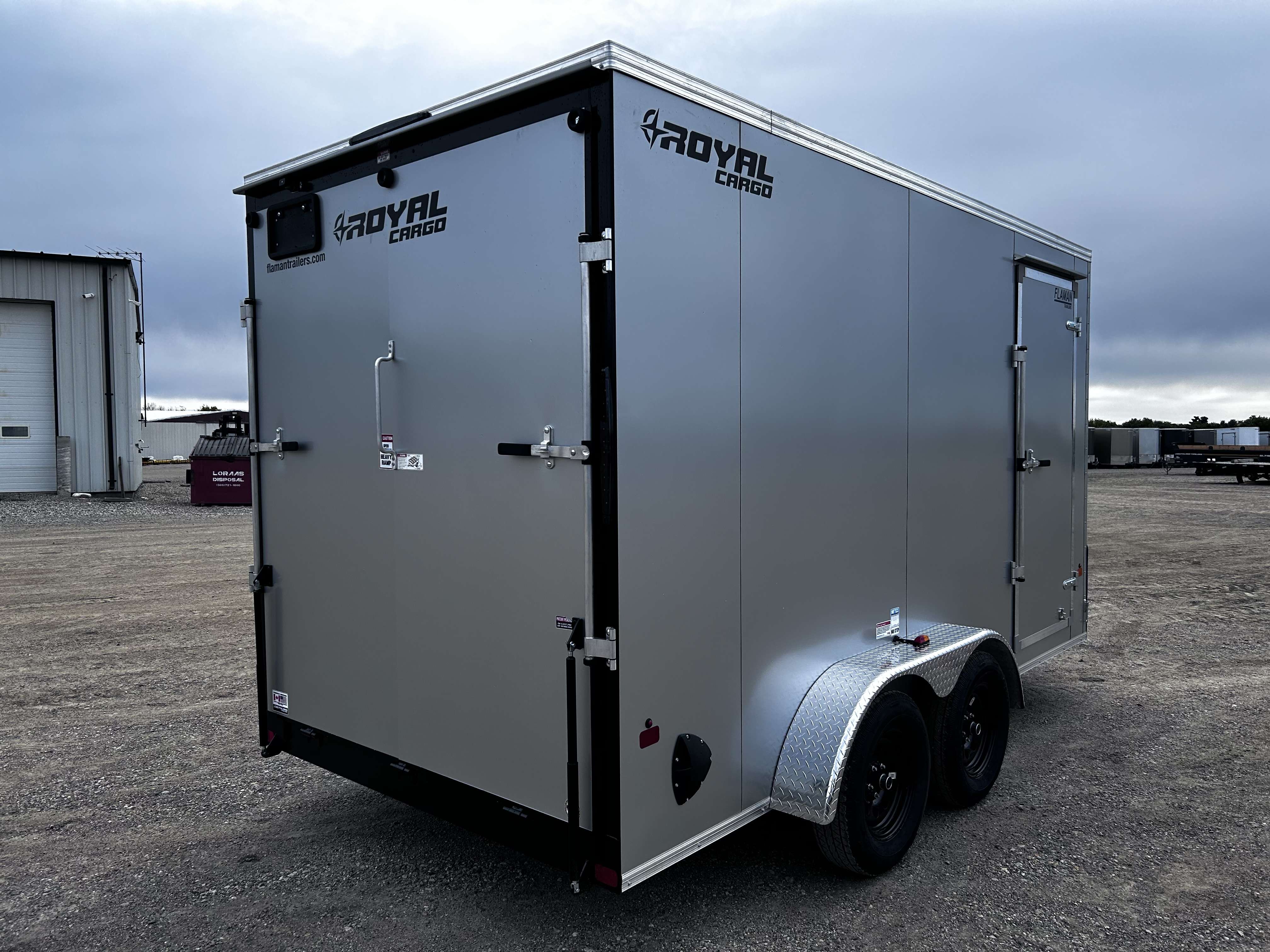 2027 Royal LCH 7' x 14' + V-Nose Cargo Trailer