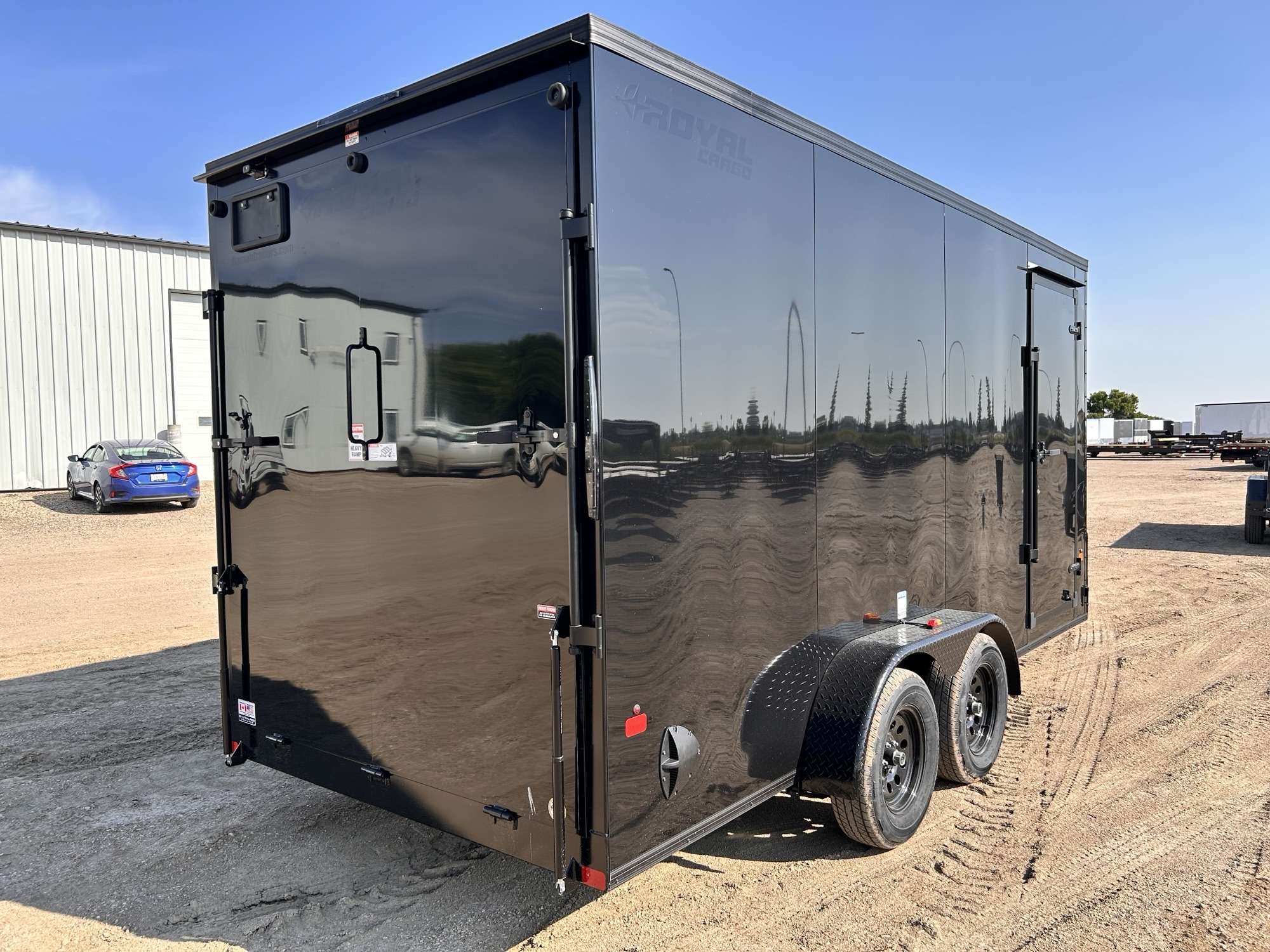 2027 Royal LCH 7' x 16' + V-Nose Cargo Trailer