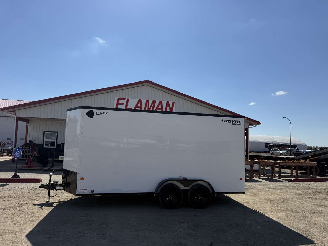 2027 Royal LCH 7' x 16' + V-Nose Cargo Trailer