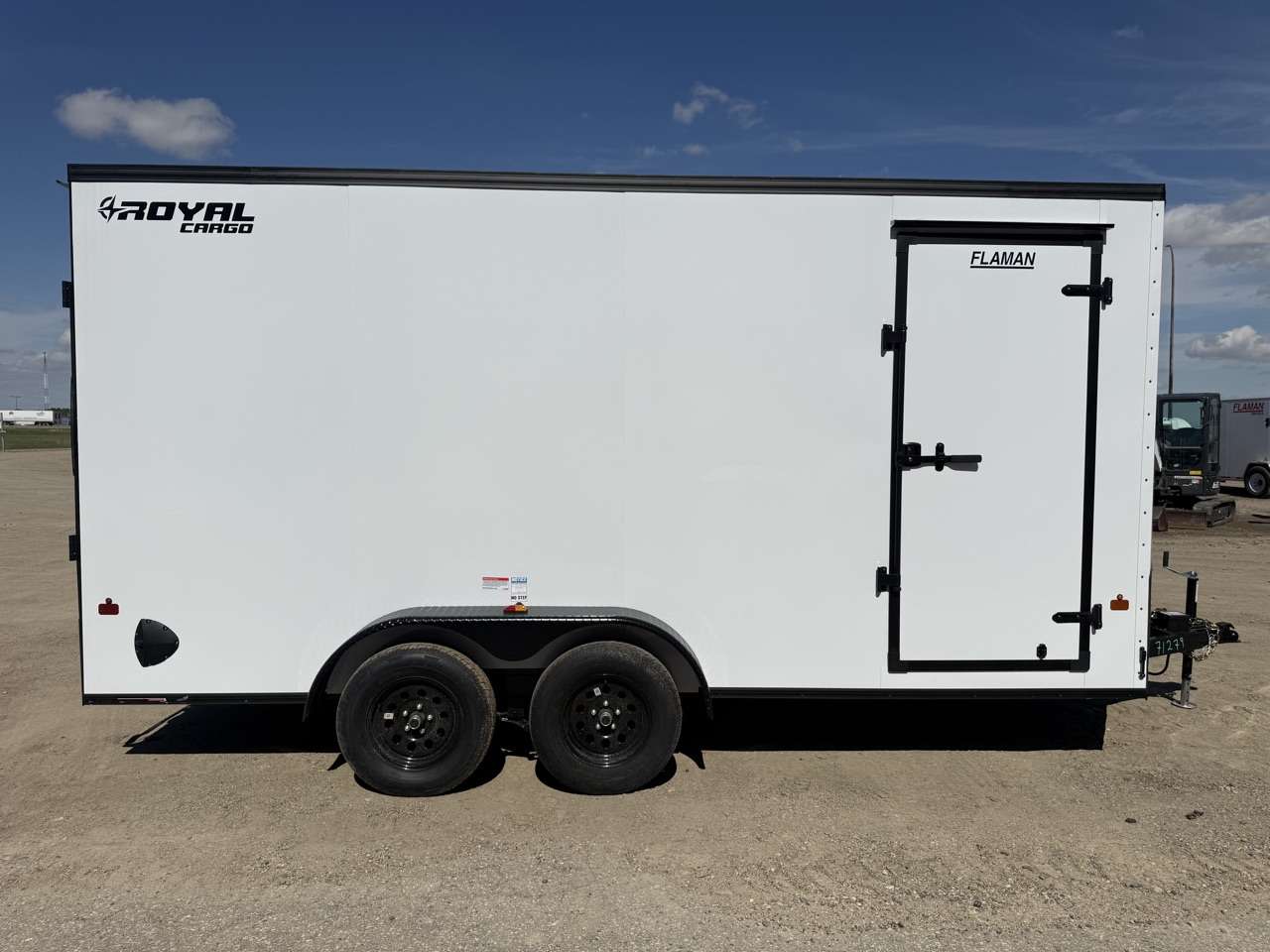2027 Royal LCH 7' x 16' + V-Nose Cargo Trailer