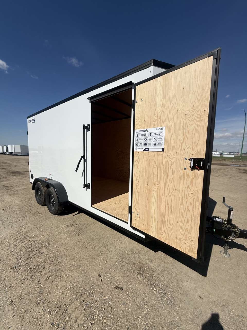 2027 Royal LCH 7' x 16' + V-Nose Cargo Trailer