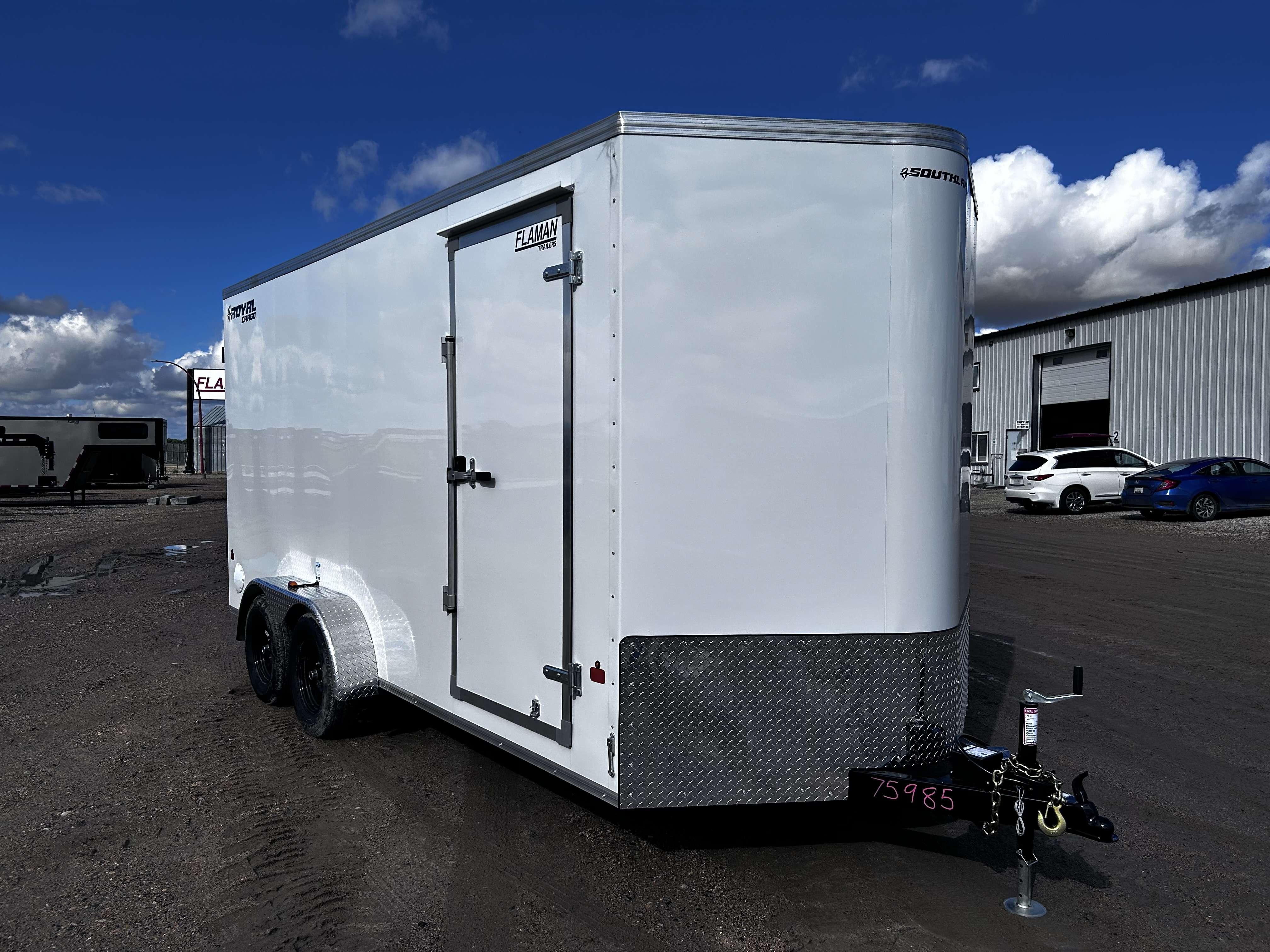2027 Royal LCH 7' x 16' + V-Nose Cargo Trailer