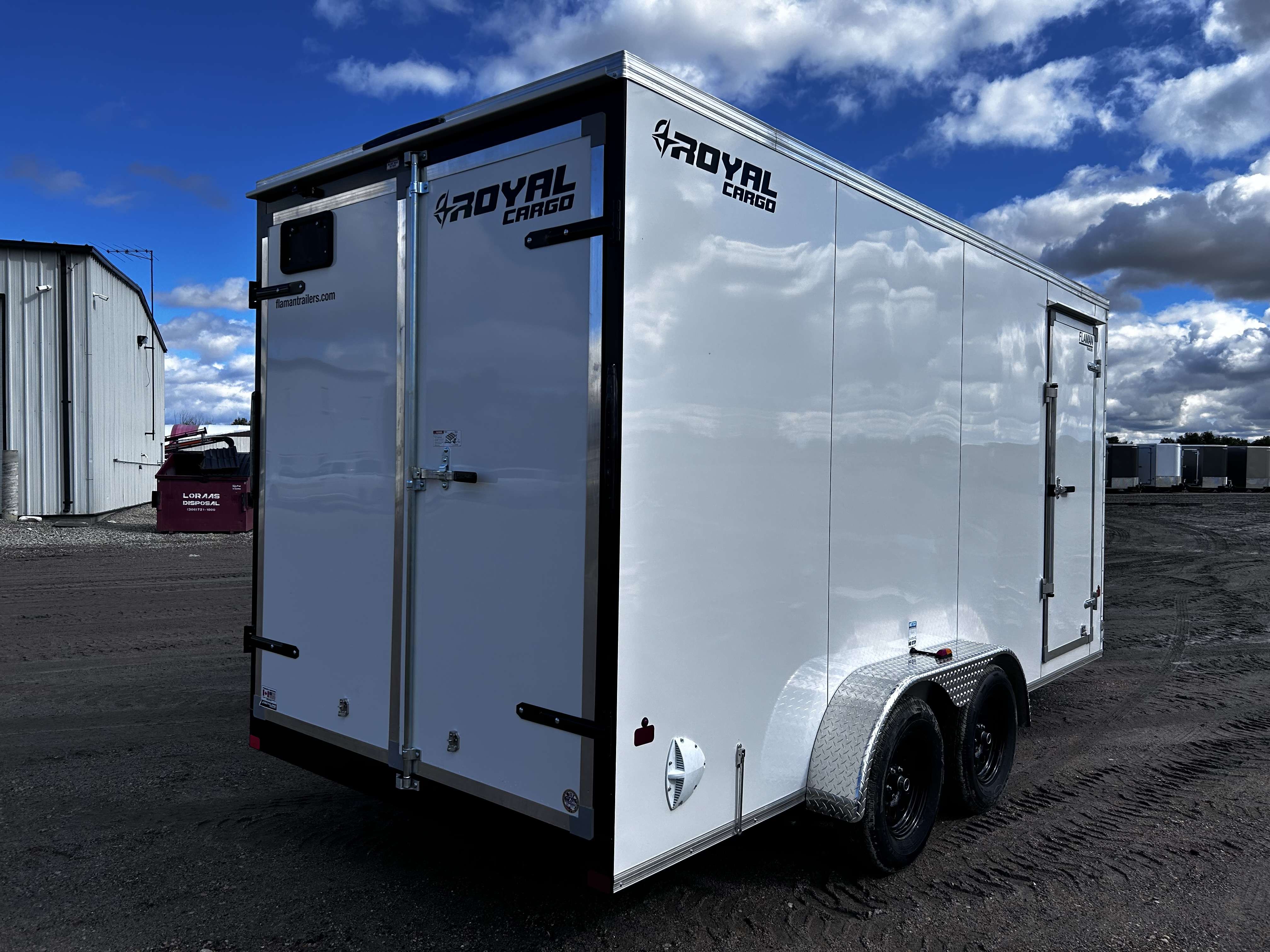 2027 Royal LCH 7' x 16' + V-Nose Cargo Trailer