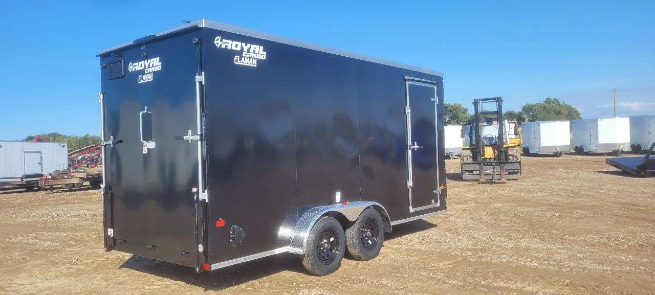 2027 Royal LCH 7' x 16' + V-Nose Cargo Trailer