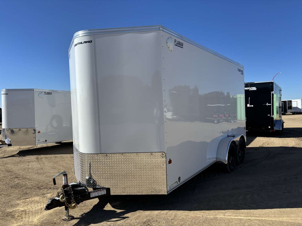 2027 Royal LCH 7' x 16' + V-Nose Cargo Trailer