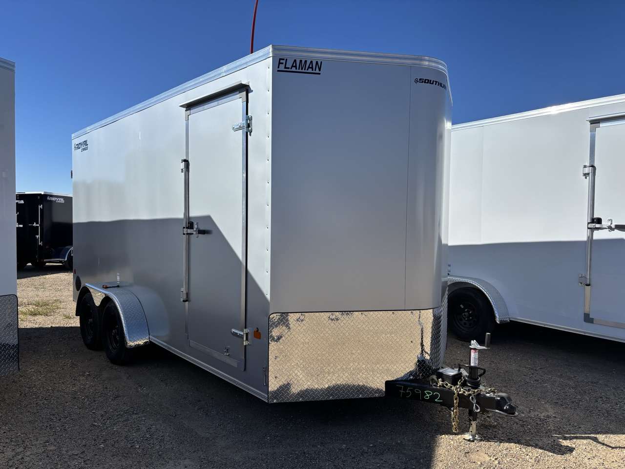 2027 Royal LCH 7' x 16' + V-Nose Cargo Trailer