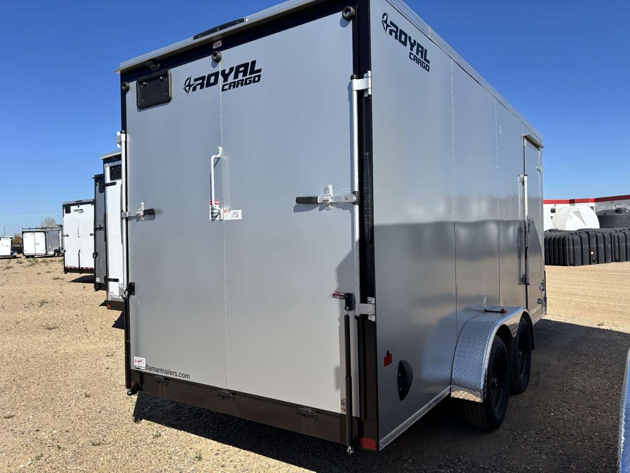 2027 Royal LCH 7' x 16' + V-Nose Cargo Trailer