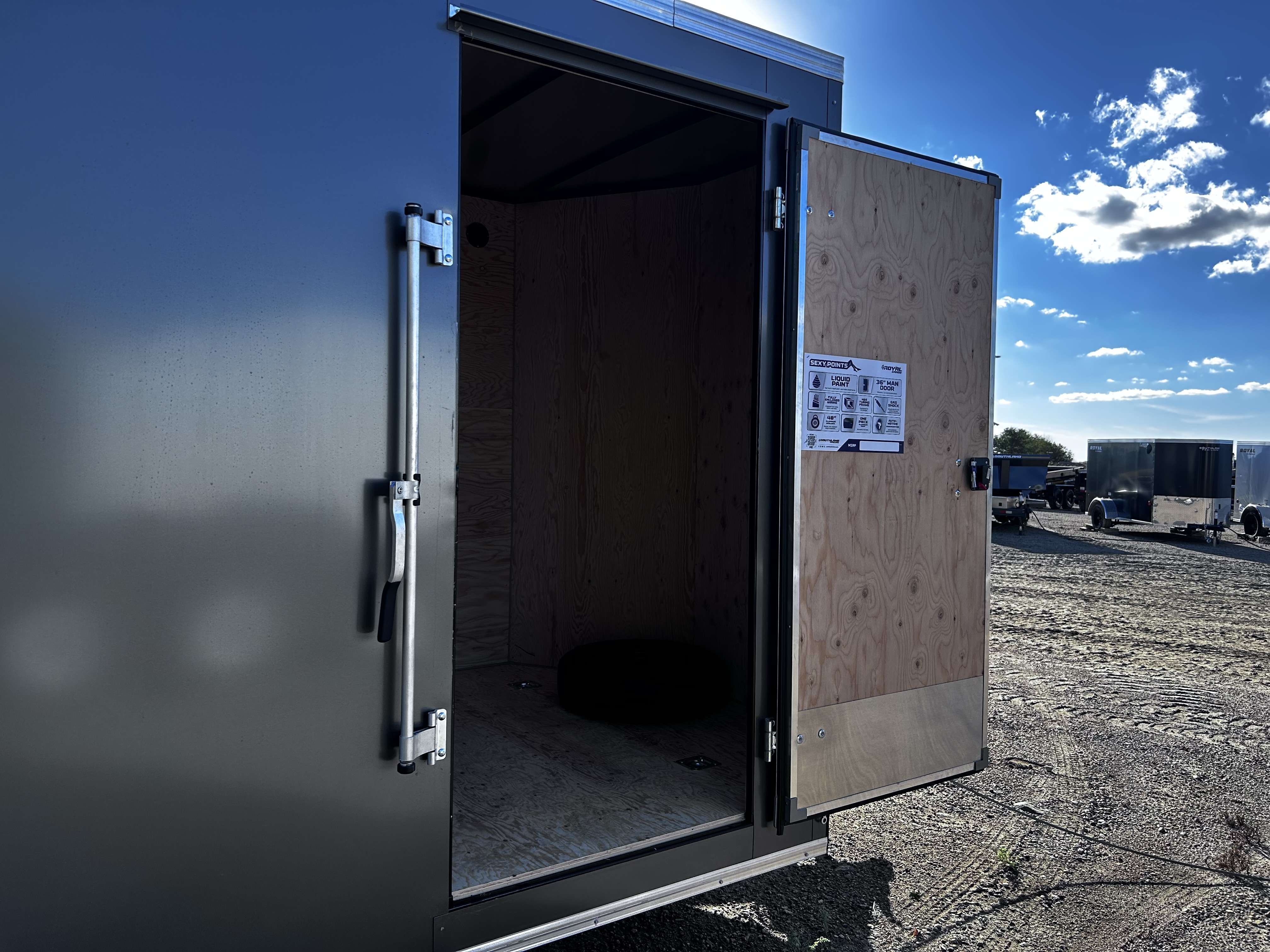 2027 Royal LCH 7' x 16' + V-Nose Cargo Trailer