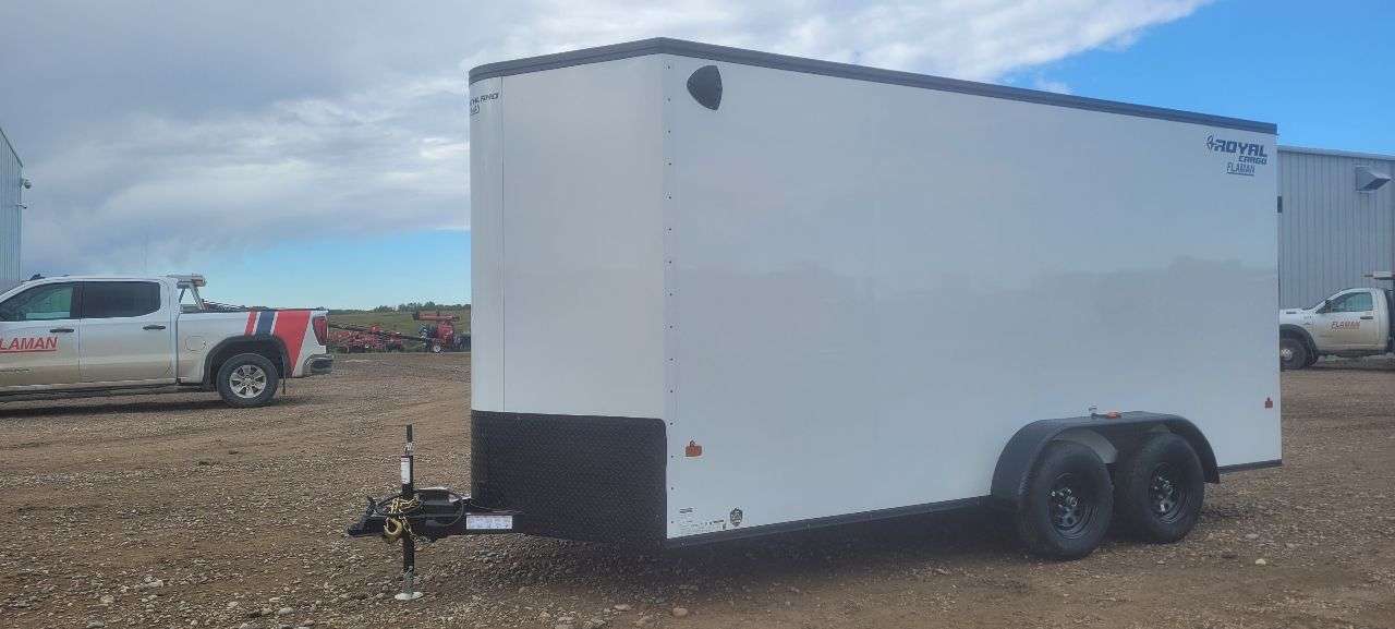 2027 Royal LCH 7' x 16' + V-Nose Cargo Trailer