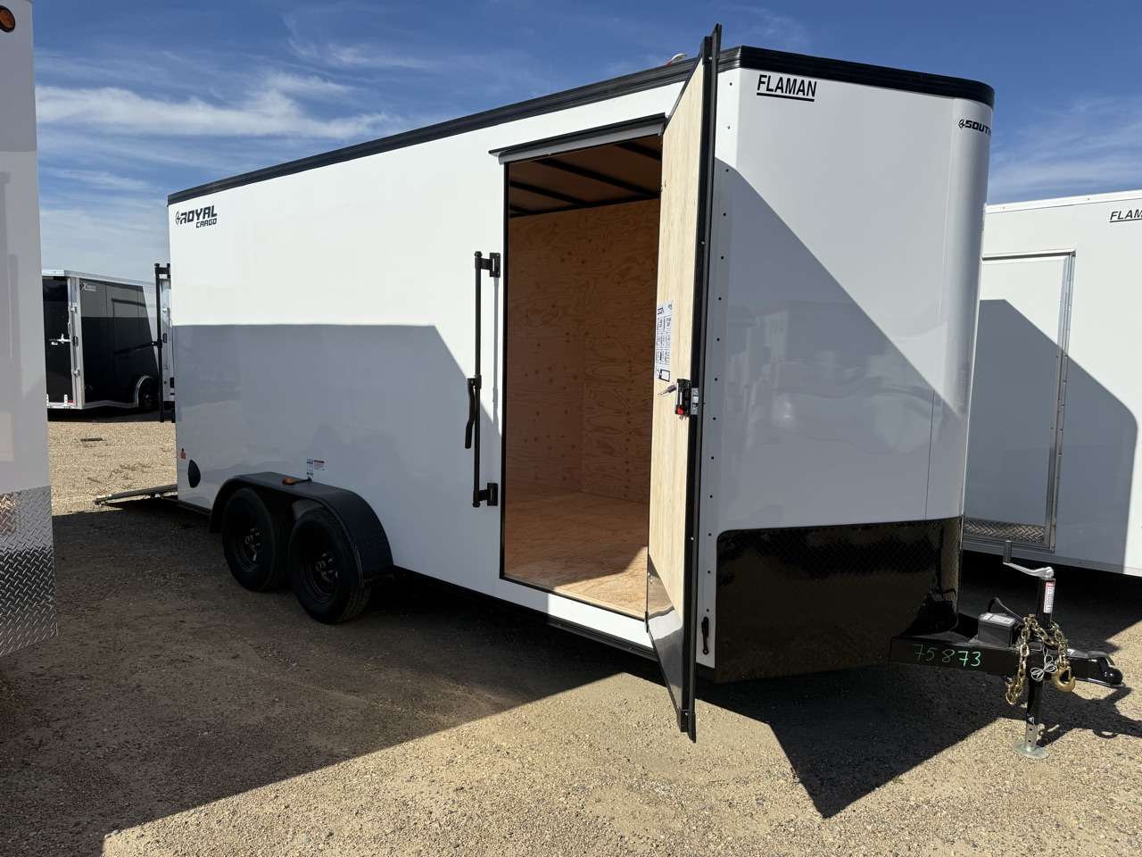 2027 Royal LCH 7' x 16' + V-Nose Cargo Trailer