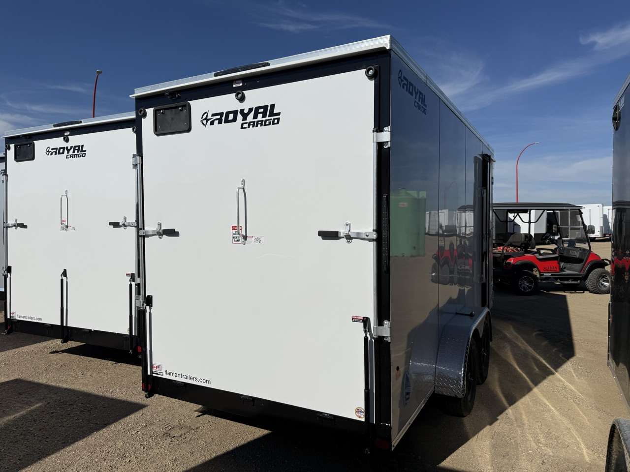 2027 Royal LCH 7' x 16' + V-Nose Cargo Trailer
