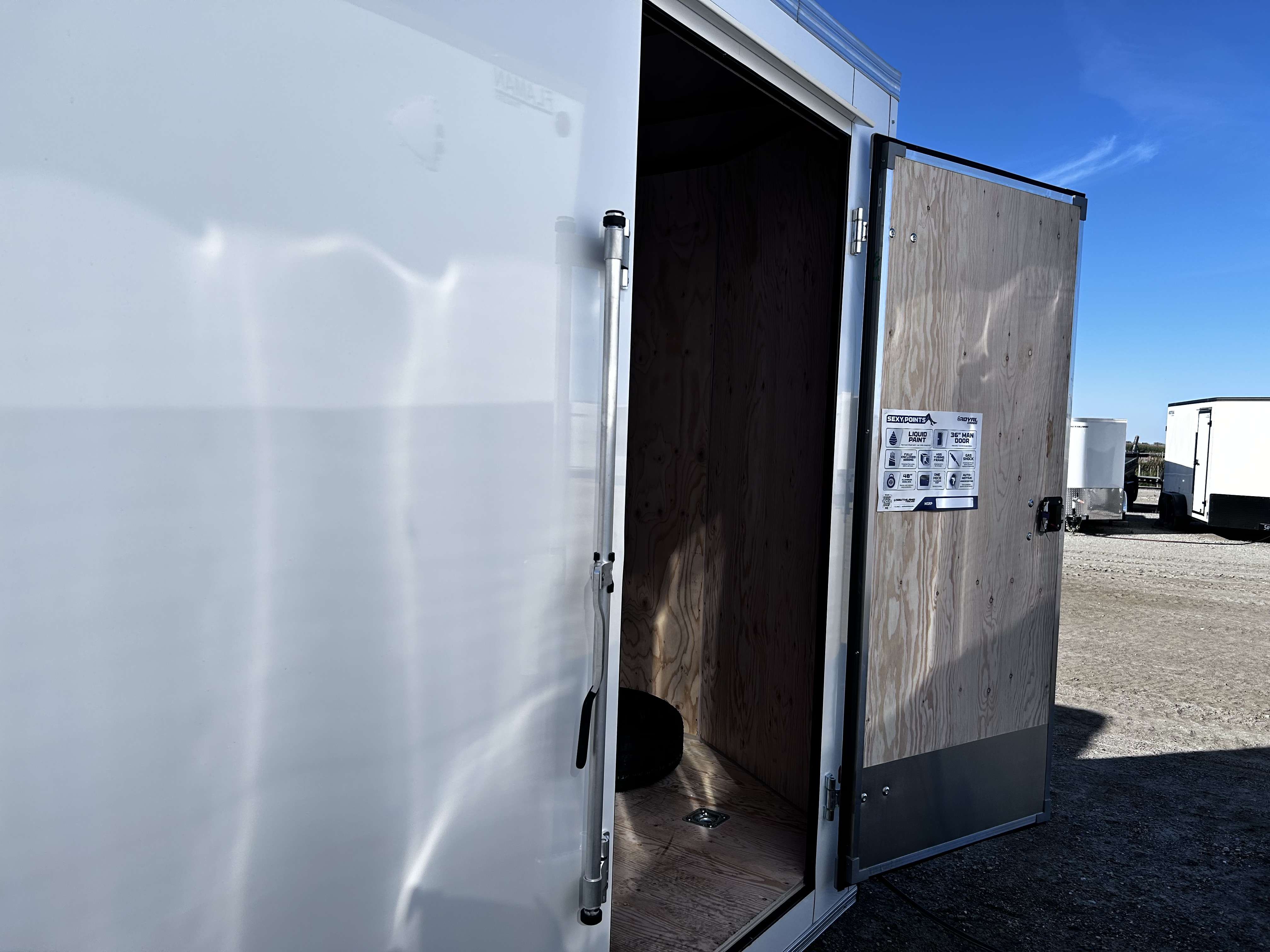 2027 Royal LCH 7' x 16' + V-Nose Cargo Trailer