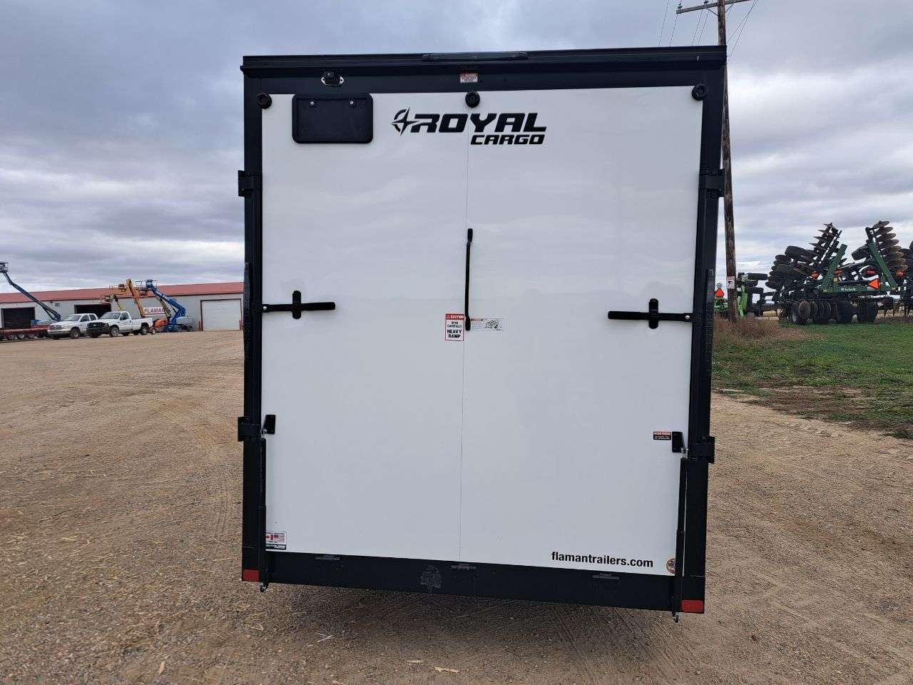 2027 Royal LCH 7' x 16' + V-Nose Cargo Trailer