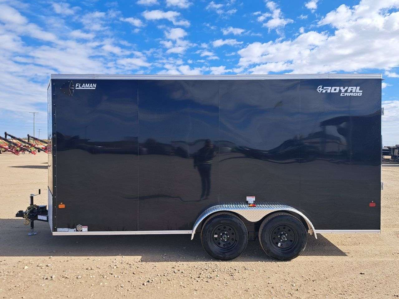 2027 Royal LCH 7' x 16' + V-Nose Cargo Trailer