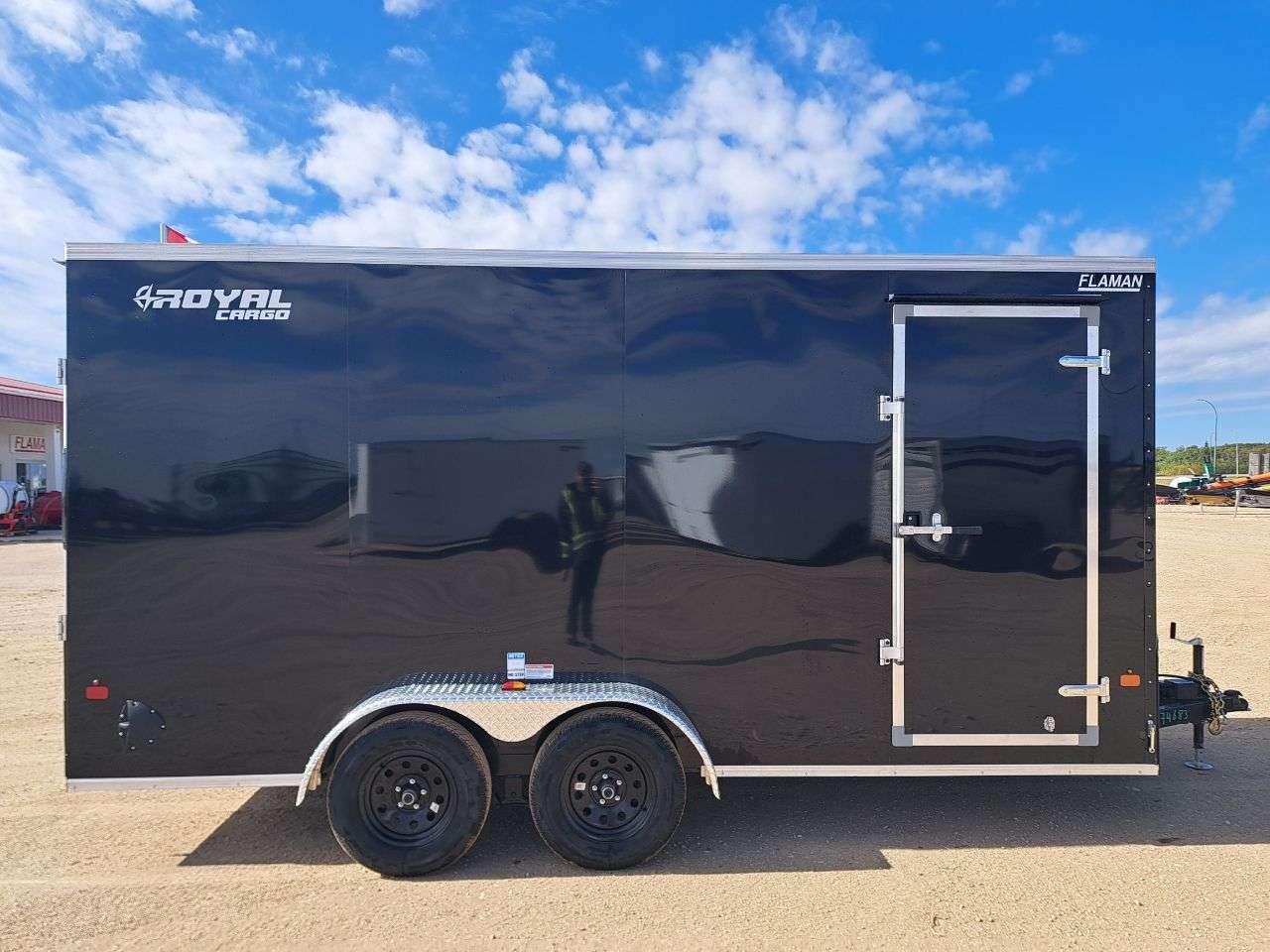 2027 Royal LCH 7' x 16' + V-Nose Cargo Trailer