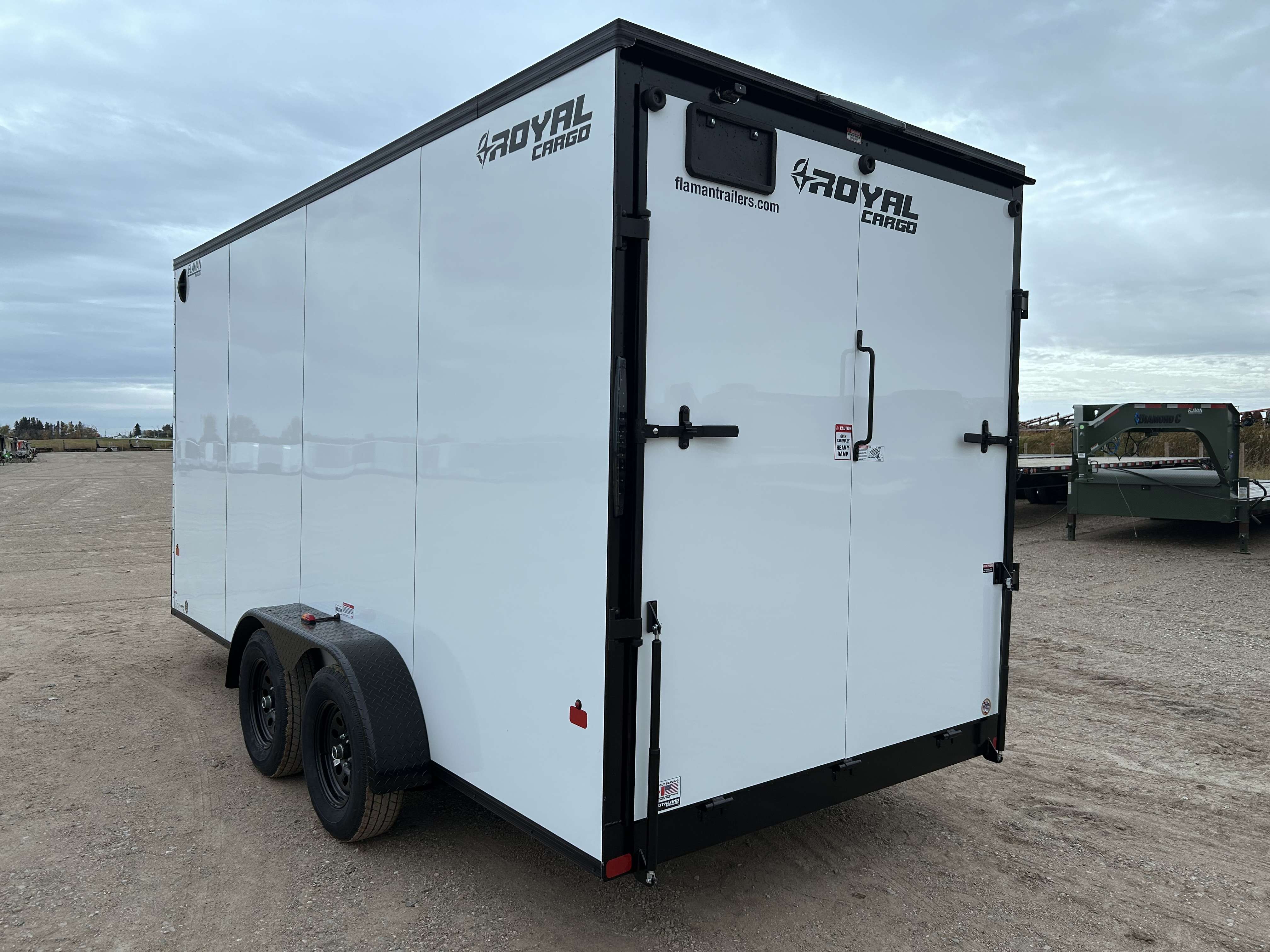 2027 Royal LCH 7' x 16' + V-Nose Cargo Trailer