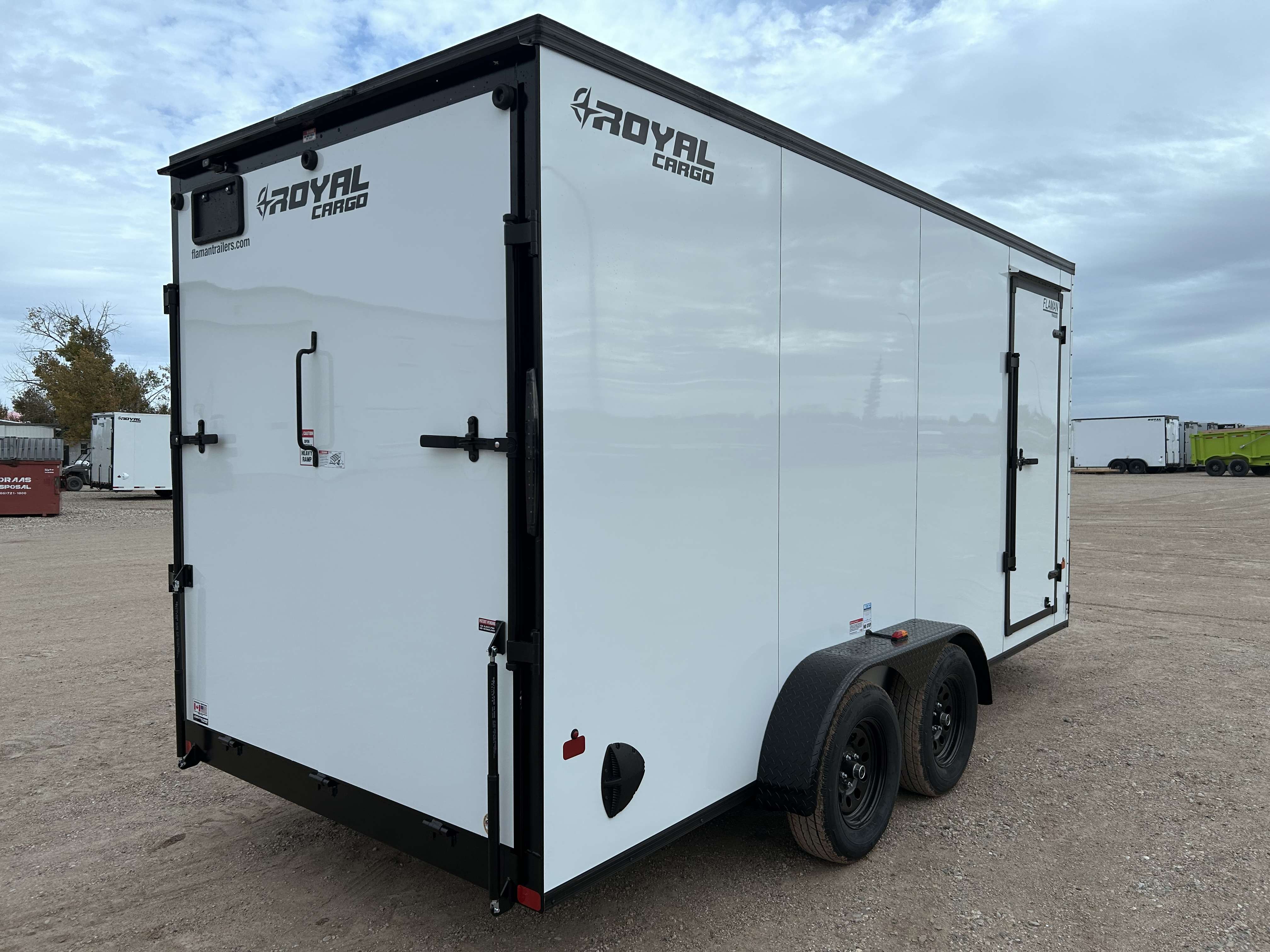 2027 Royal LCH 7' x 16' + V-Nose Cargo Trailer