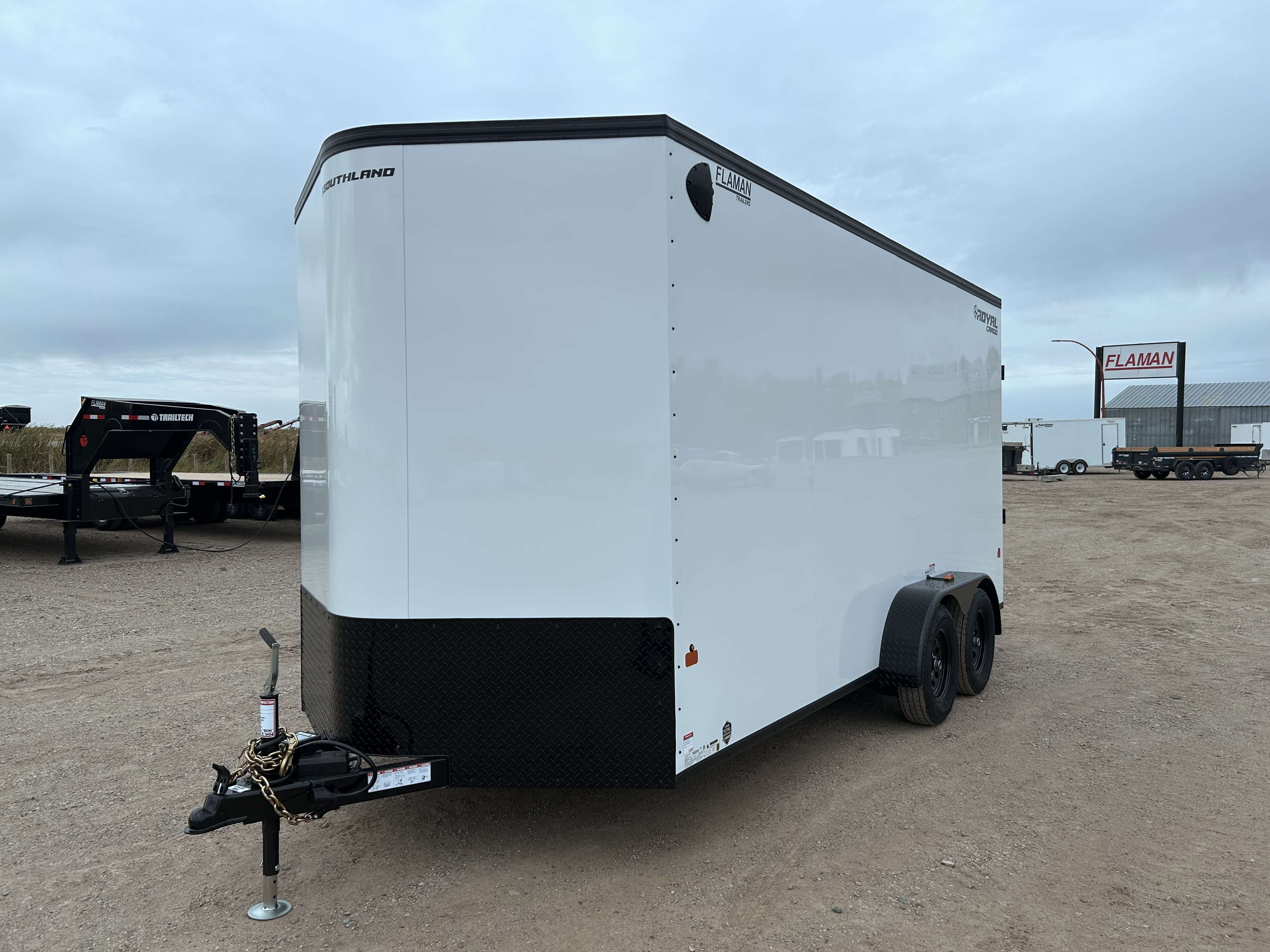 2027 Royal LCH 7' x 16' + V-Nose Cargo Trailer