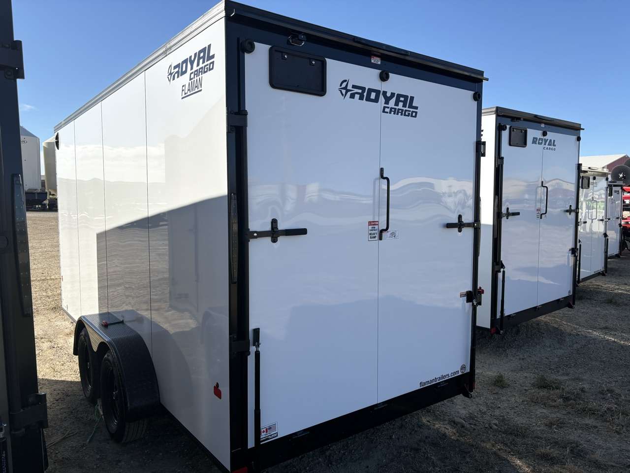 2027 Royal LCH 7' x 16' + V-Nose Cargo Trailer