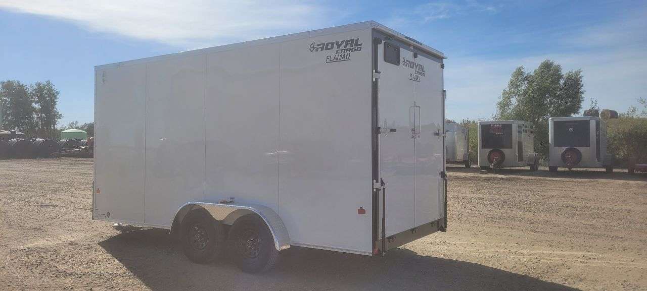 2027 Royal LCH 7' x 16' + V-Nose Cargo Trailer