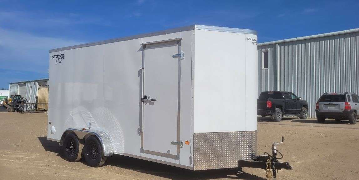 2027 Royal LCH 7' x 16' + V-Nose Cargo Trailer