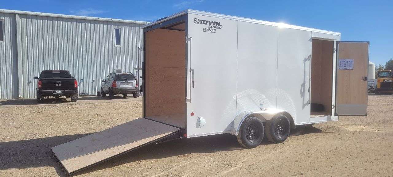 2027 Royal LCH 7' x 16' + V-Nose Cargo Trailer