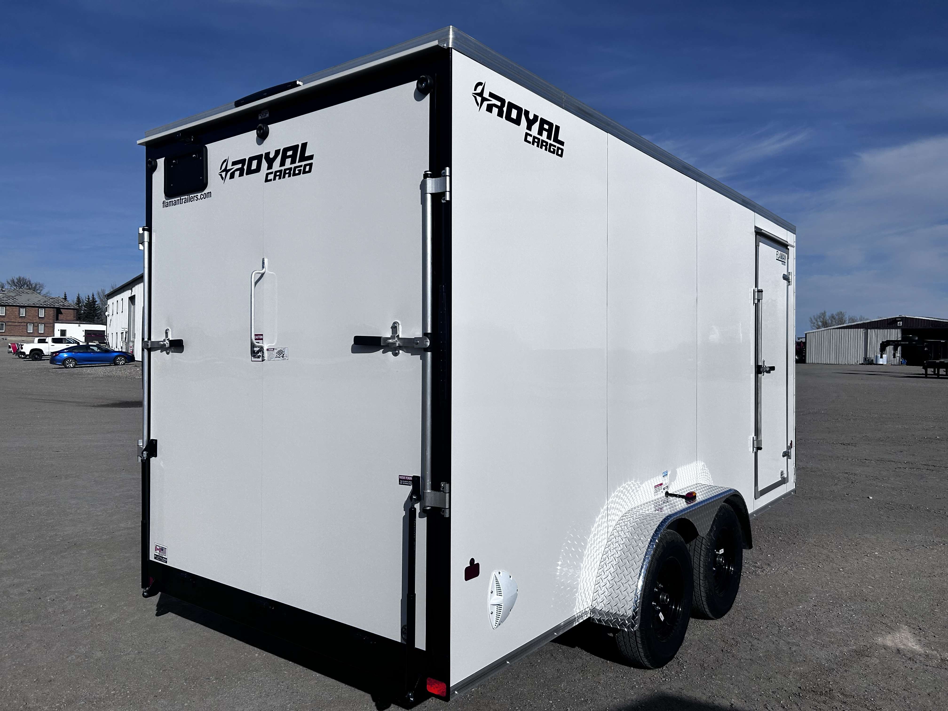 2027 Royal LCH 7' x 16' + V-Nose Cargo Trailer