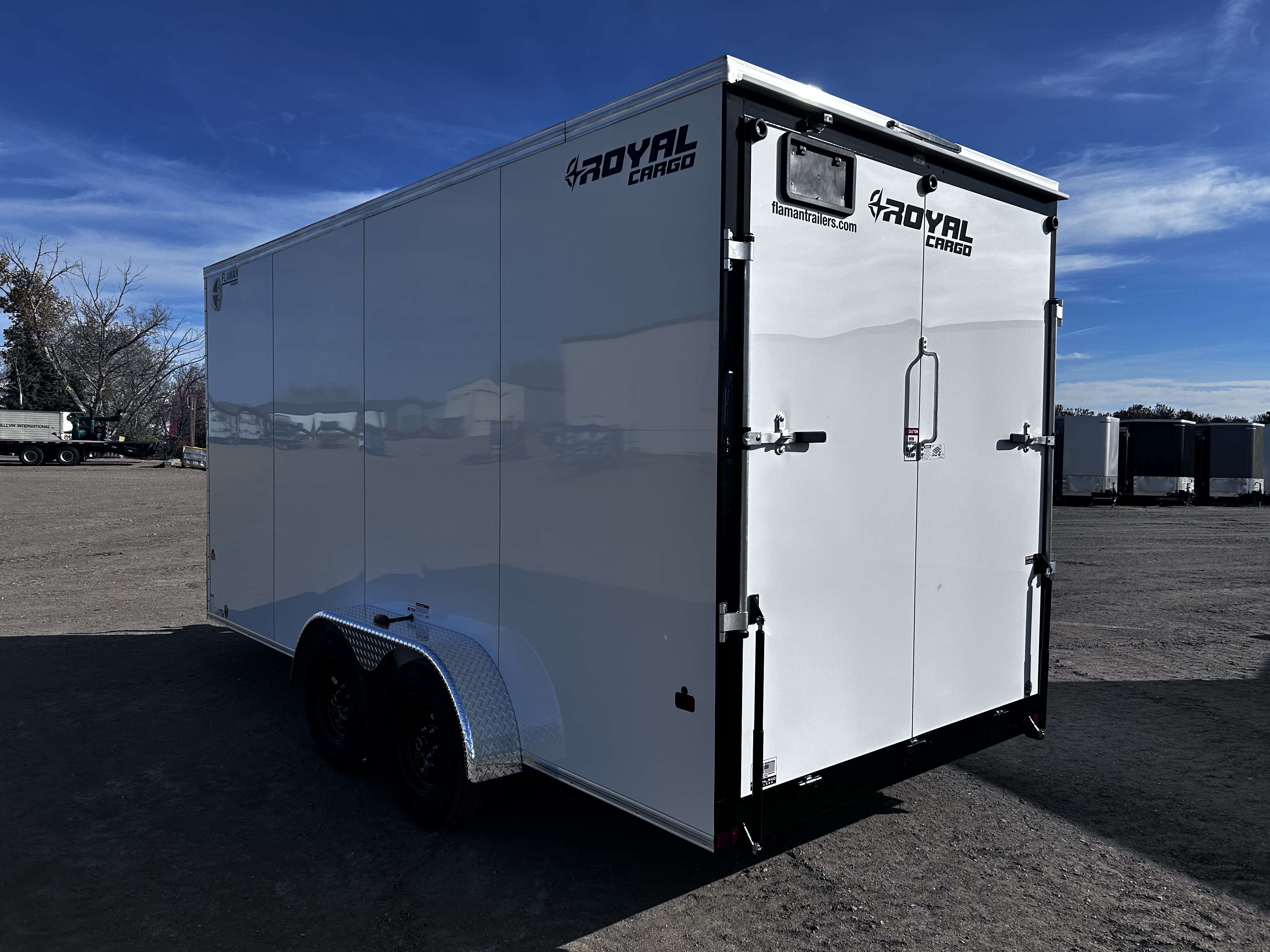 2027 Royal LCH 7' x 16' + V-Nose Cargo Trailer