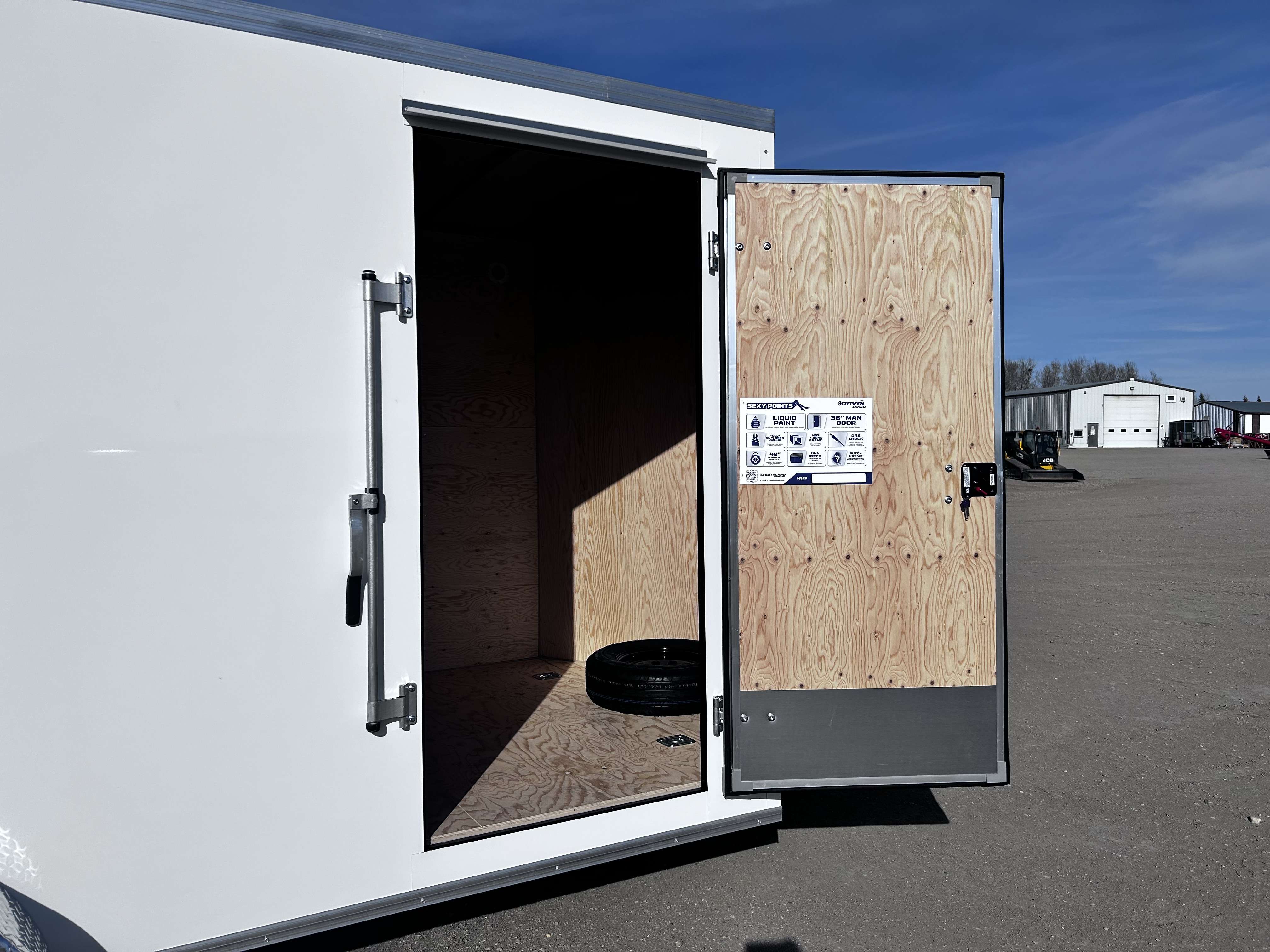 2027 Royal LCH 7' x 16' + V-Nose Cargo Trailer
