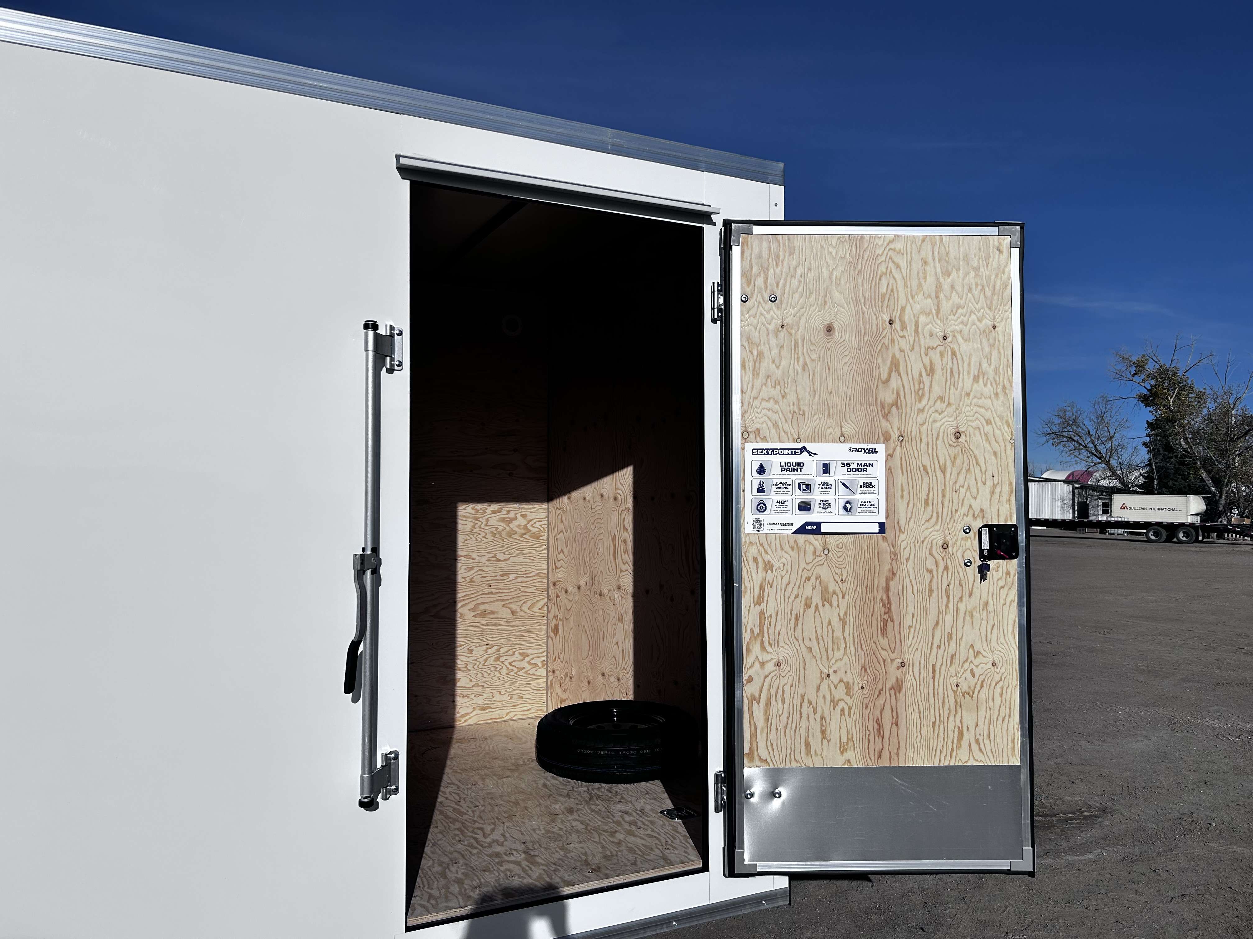 2027 Royal LCH 7' x 16' + V-Nose Cargo Trailer