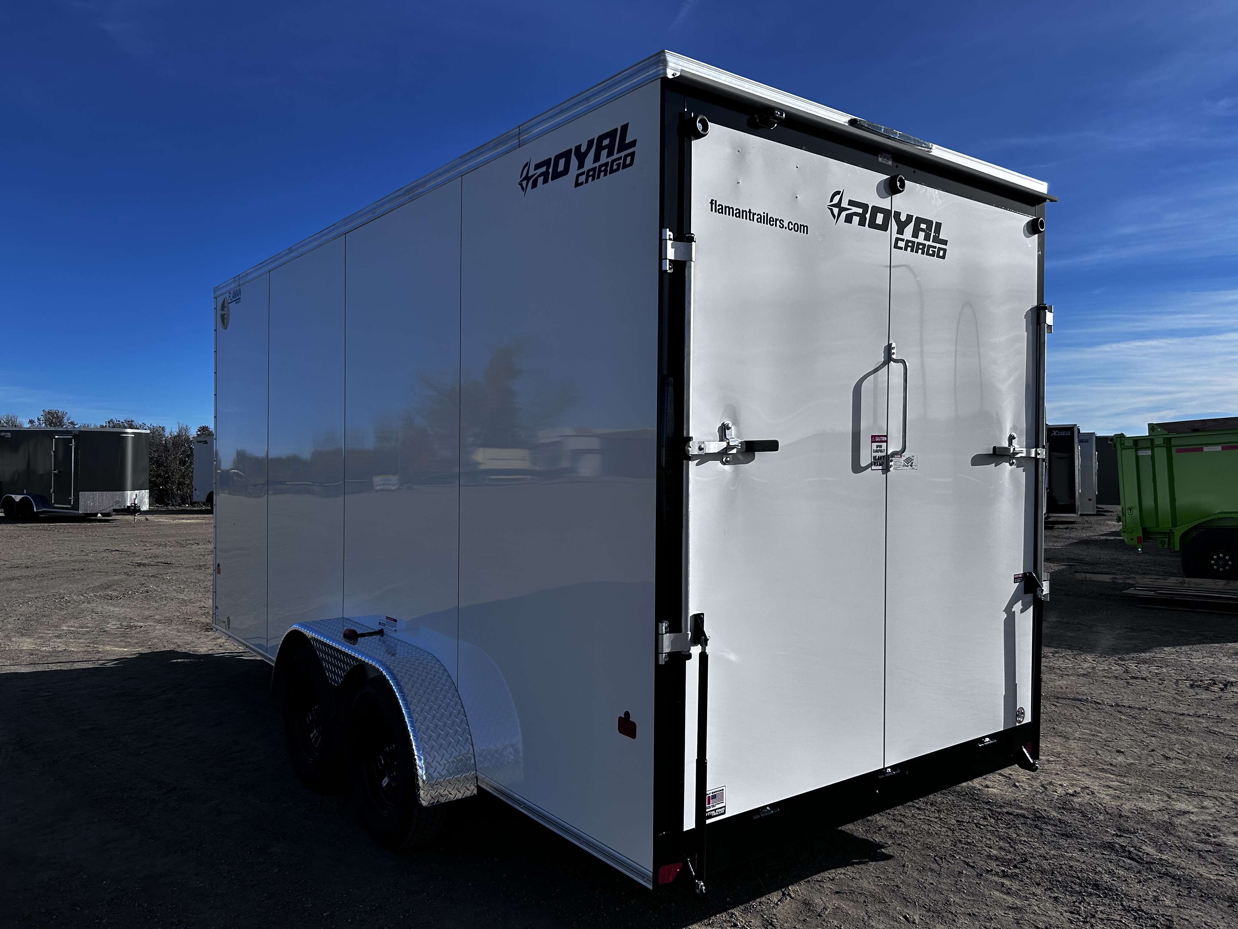 2027 Royal LCH 7' x 16' + V-Nose Cargo Trailer