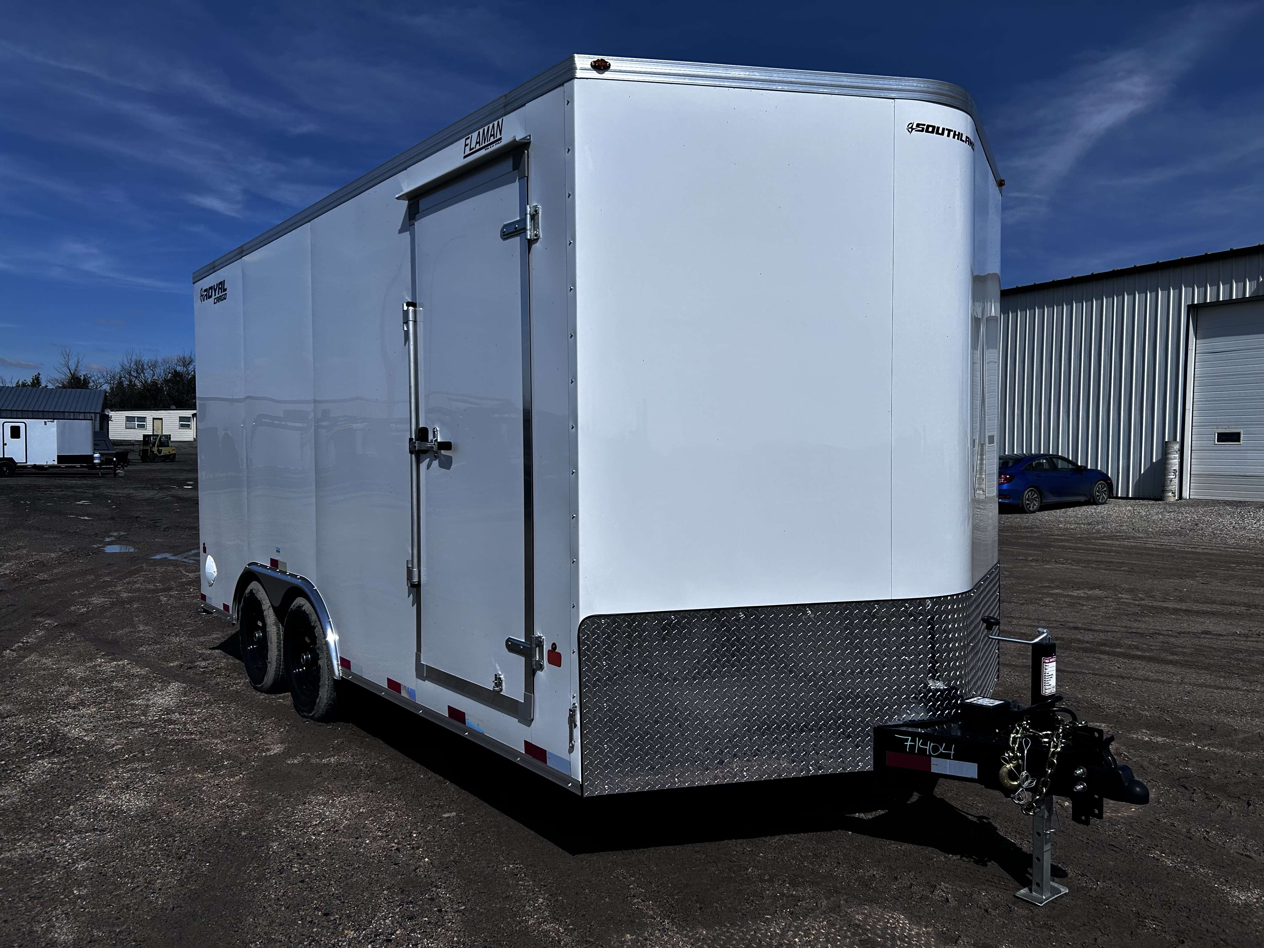2027 Royal LCH 8'6" x 16' + V-Nose Cargo Trailer