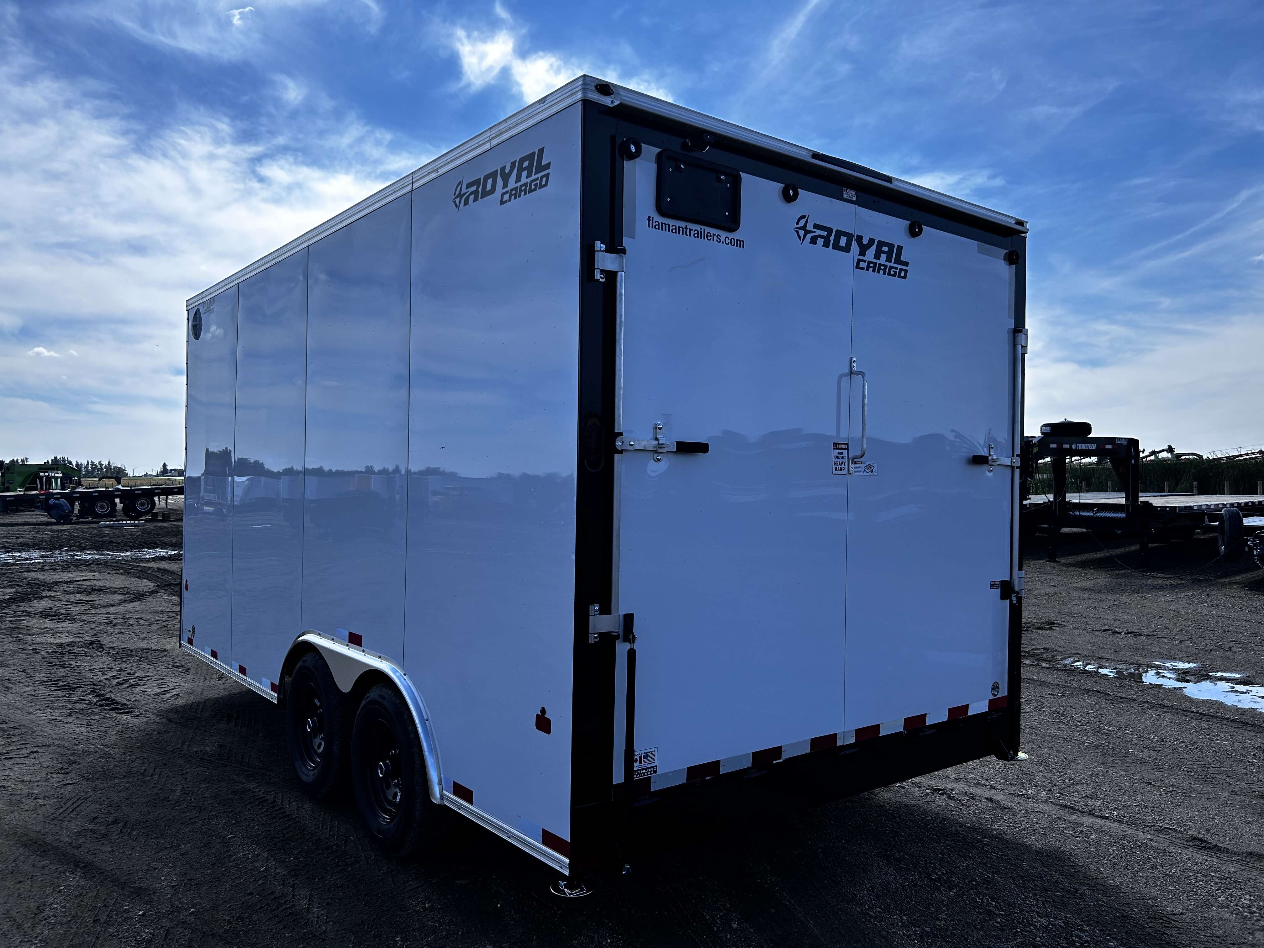 2027 Royal LCH 8'6" x 16' + V-Nose Cargo Trailer