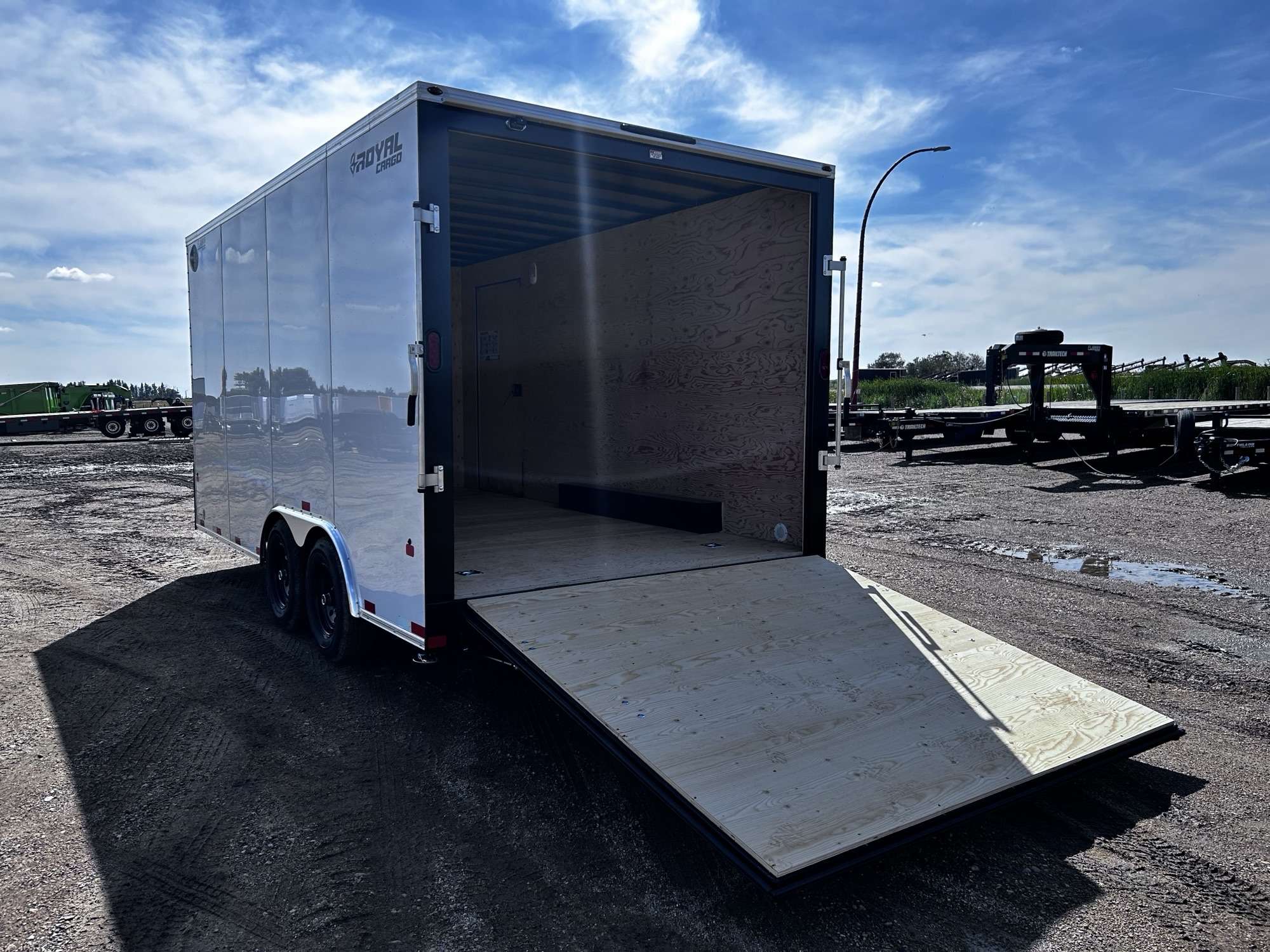 2027 Royal LCH 8'6" x 16' + V-Nose Cargo Trailer