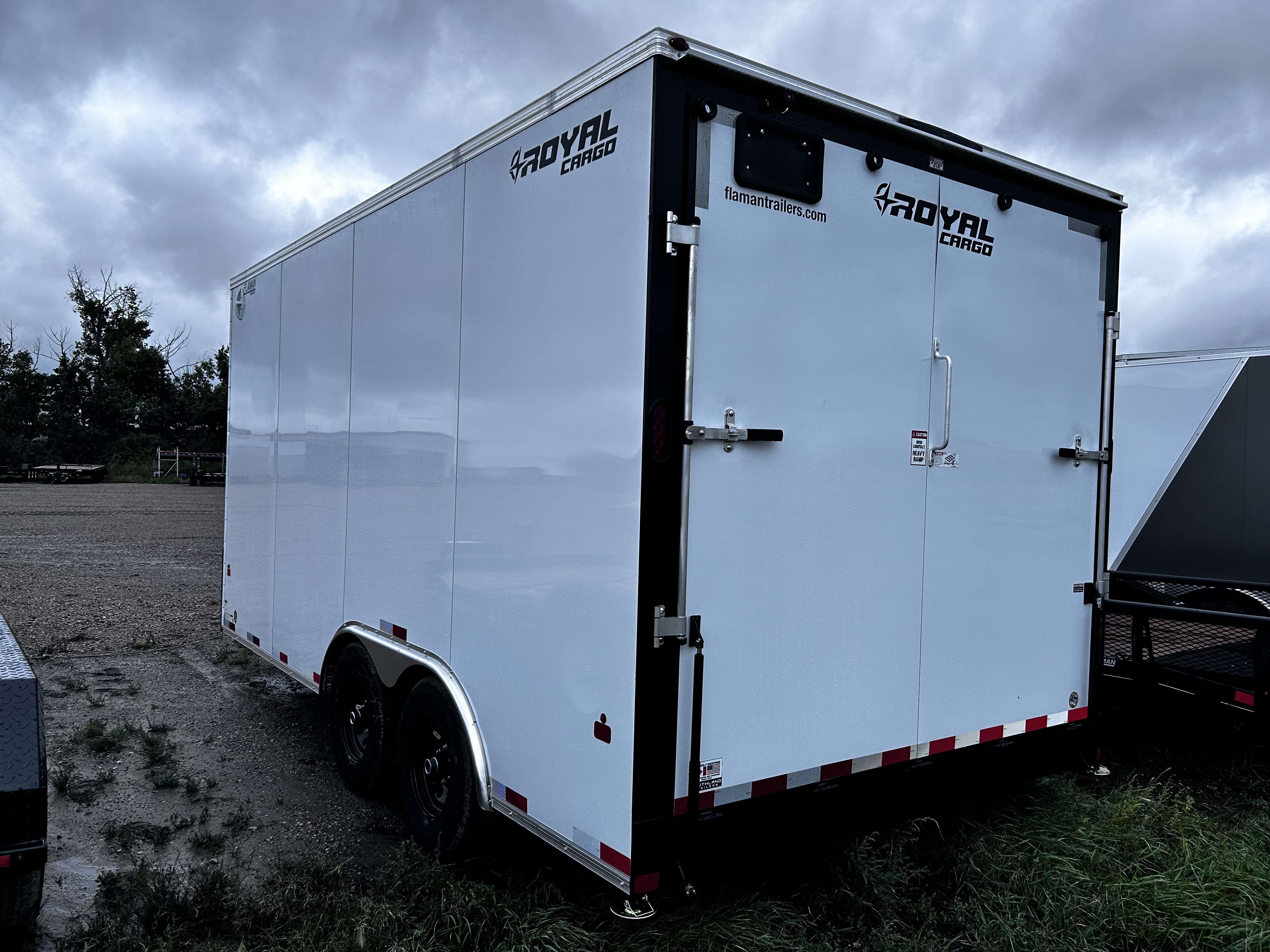 2027 Royal LCH 8'6" x 16' + V-Nose Cargo Trailer