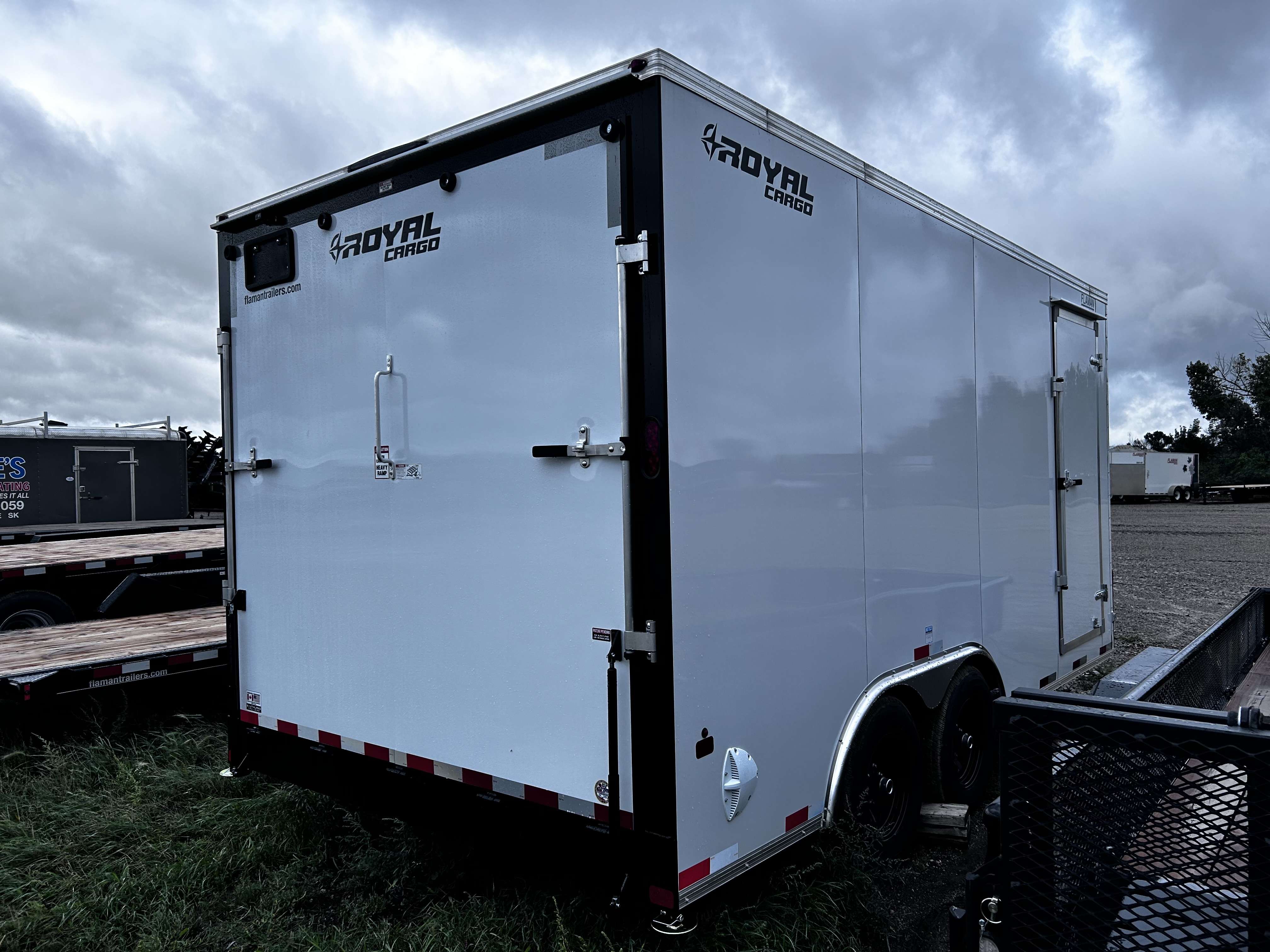 2027 Royal LCH 8'6" x 16' + V-Nose Cargo Trailer