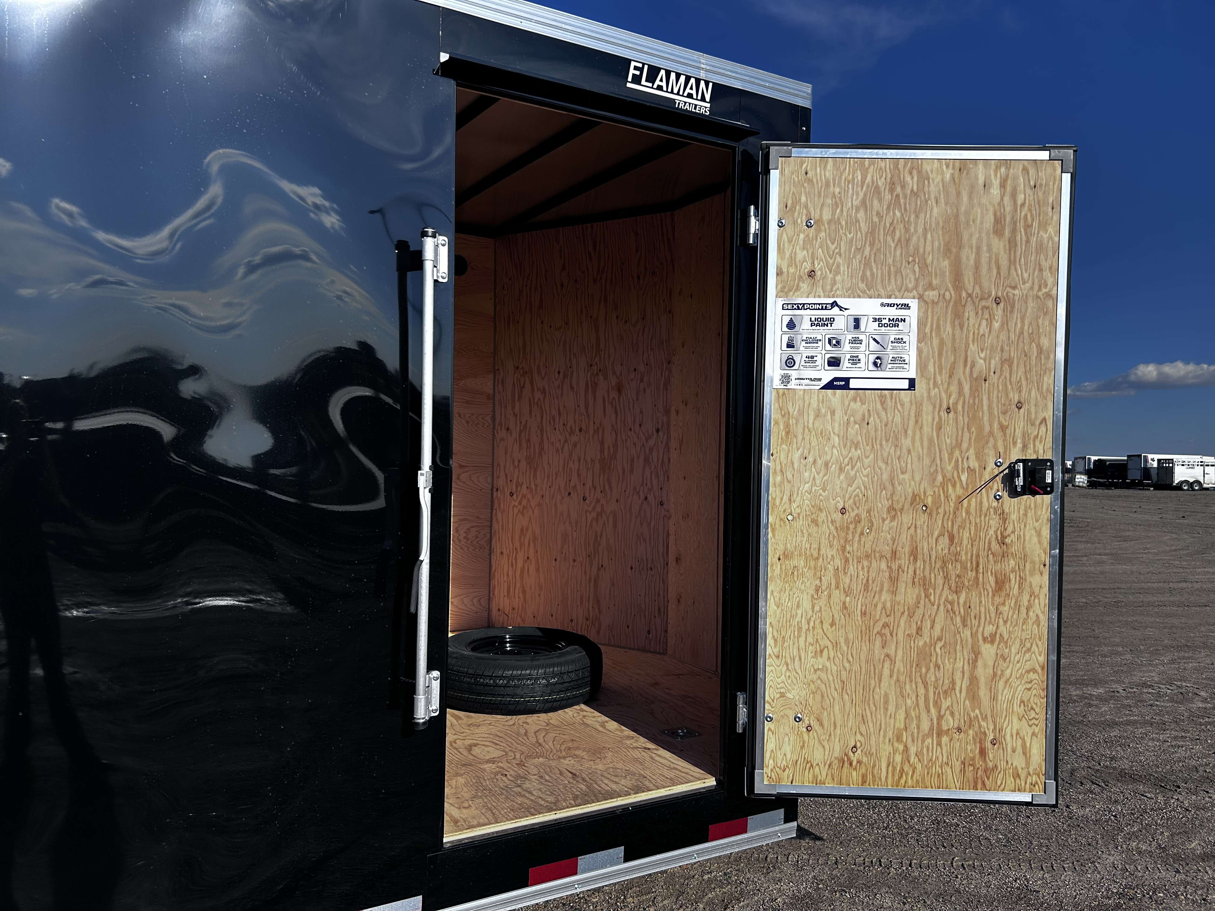 2027 Royal LCH 8'6" x 16' + V-Nose Cargo Trailer