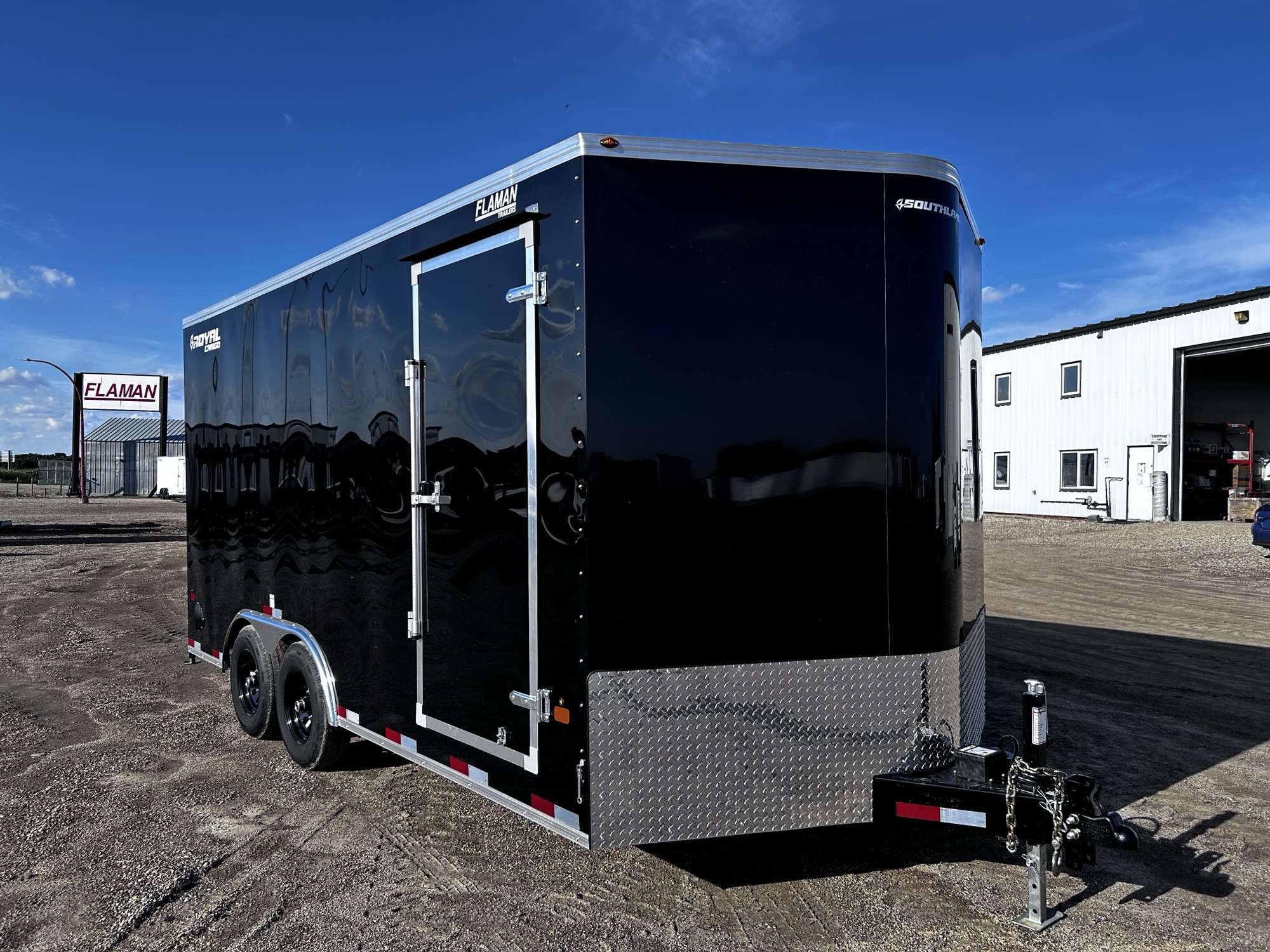 2027 Royal LCH 8'6" x 16' + V-Nose Cargo Trailer