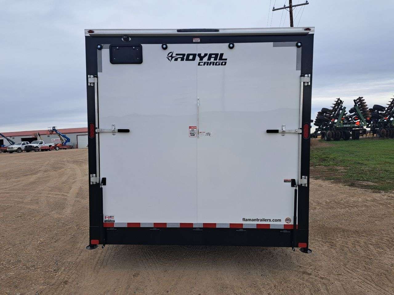 2027 Royal LCH 8'6" x 16' + V-Nose Cargo Trailer