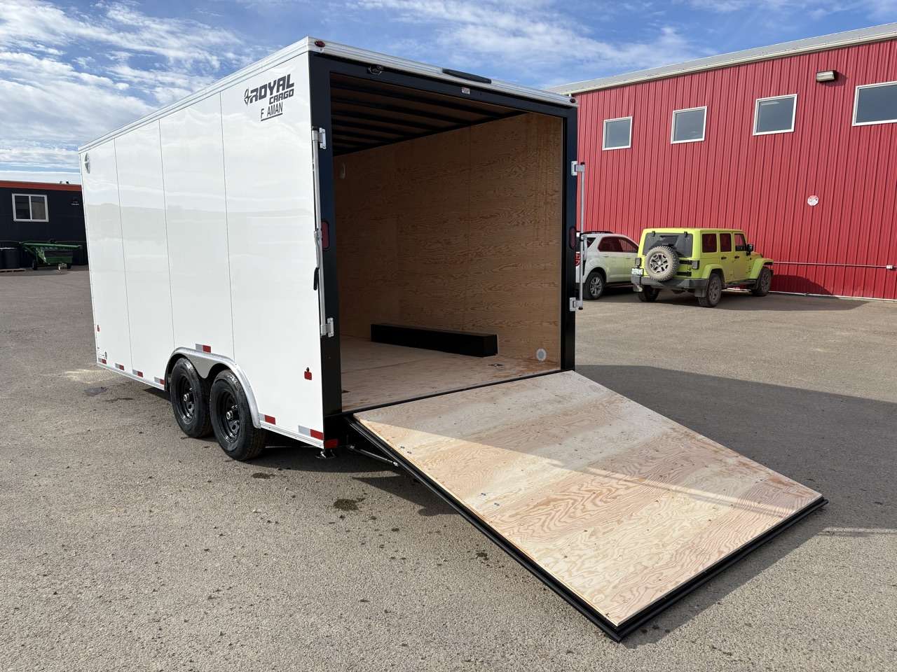 2027 Royal LCH 8'6" x 16' + V-Nose Cargo Trailer