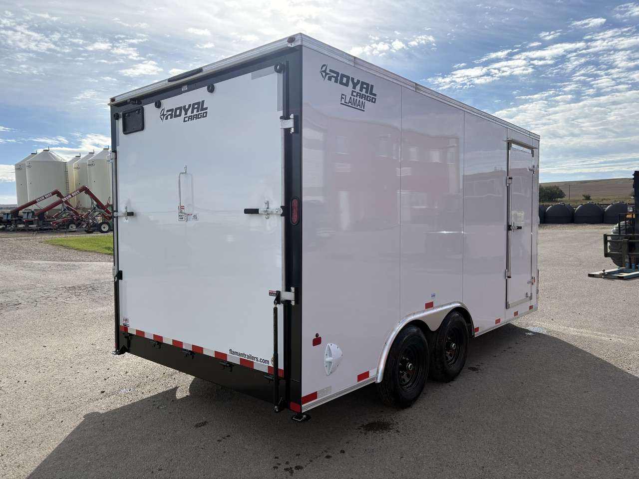 2027 Royal LCH 8'6" x 16' + V-Nose Cargo Trailer